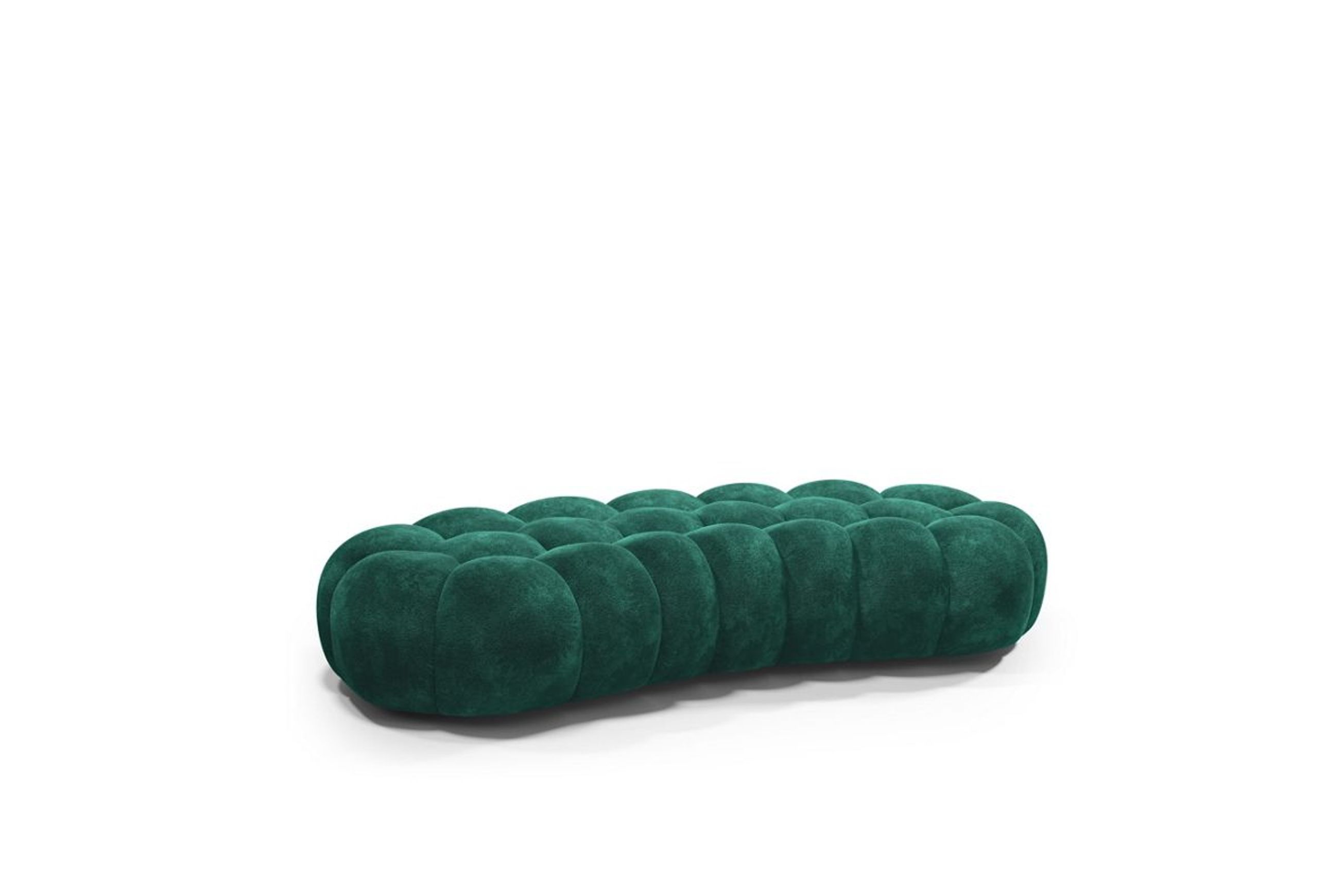 Bubble Curved Large Ottoman