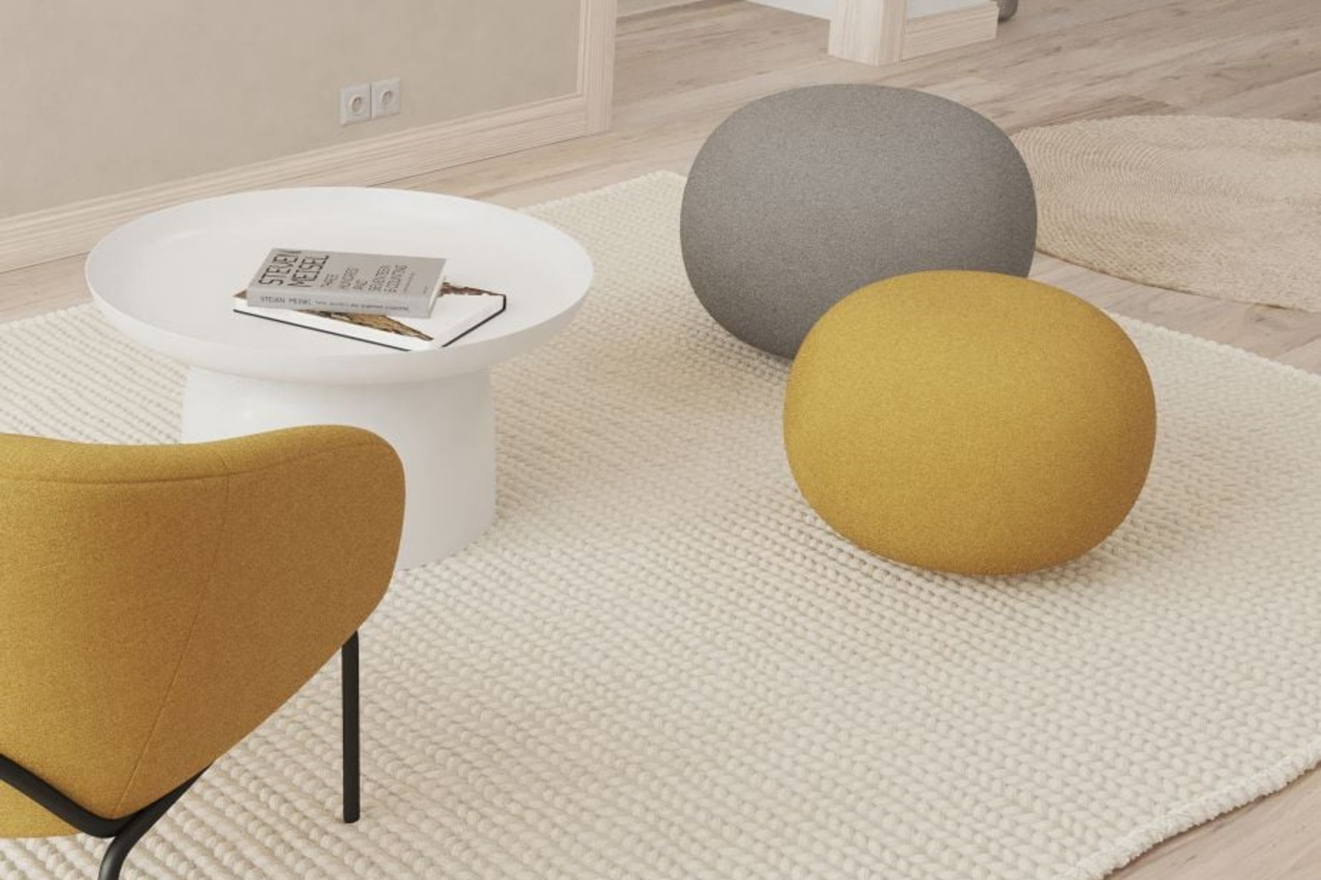 Small Ronde Pouf by Level