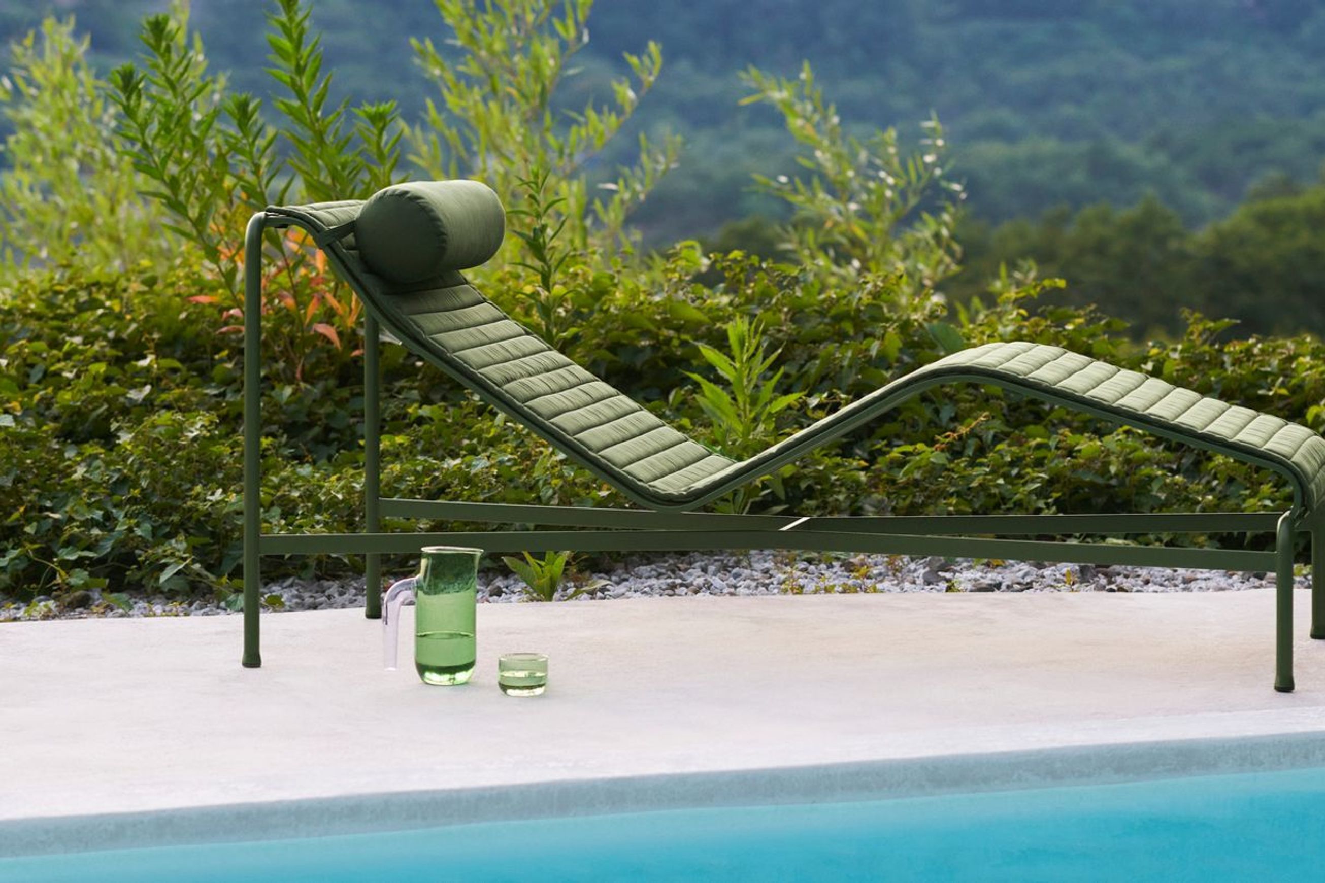 Palissade Sun Lounge Headrest by
HAY