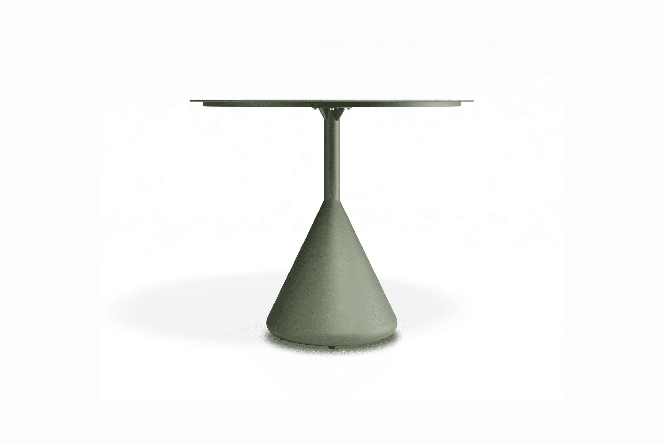 Kora Cafe Table 90cm Dia Aluminium - Outdoor