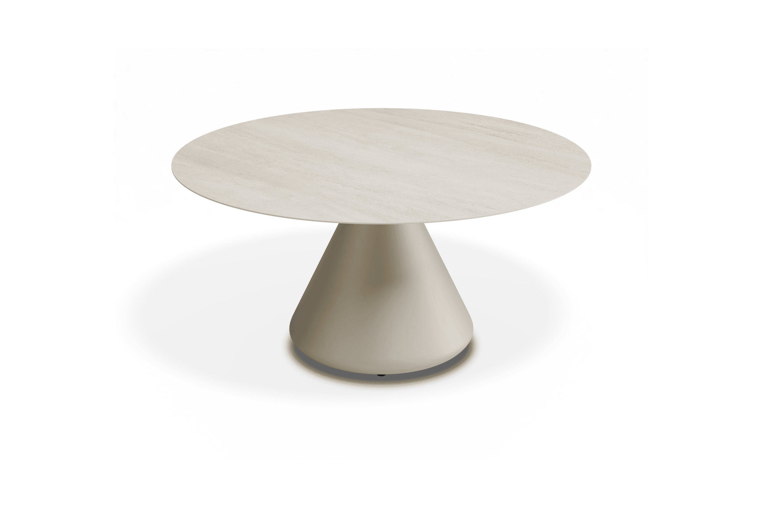 Kora Coffee Table 90cm Dia - CERAMIC - Outdoor