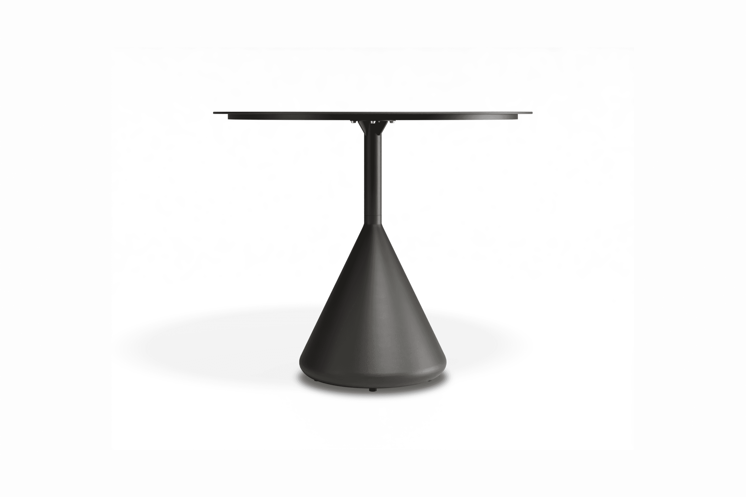 Kora Cafe Table 90cm Dia Aluminium - Outdoor