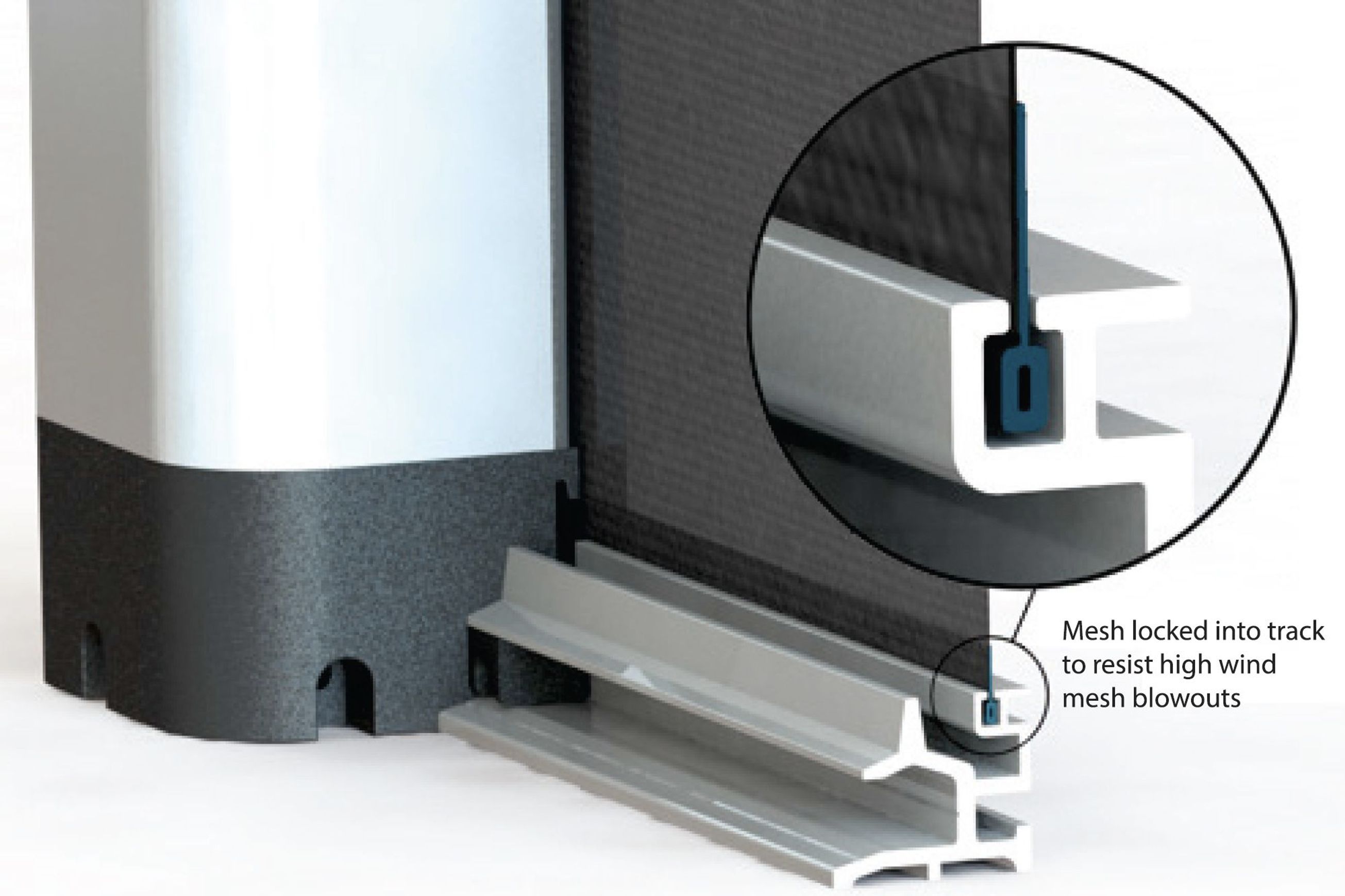 Securo® Side Roll – Exterior Roller Blind