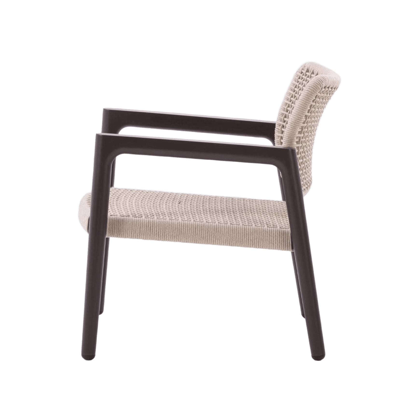 Tolo Lounge Chair - Dark Brown