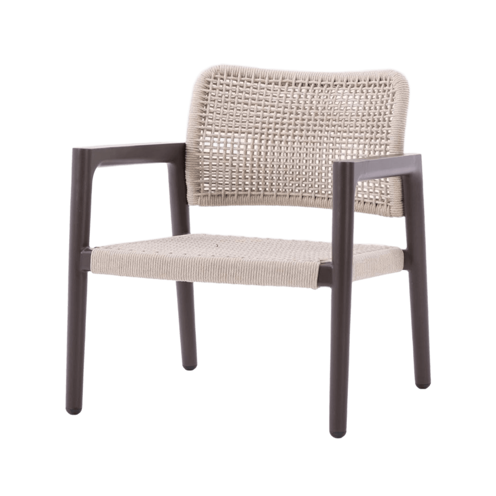 Tolo Lounge Chair - Dark Brown