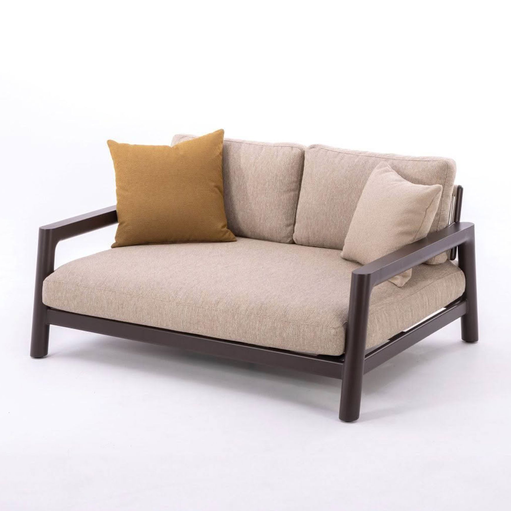 Tolo 3 Seater - Dark Brown