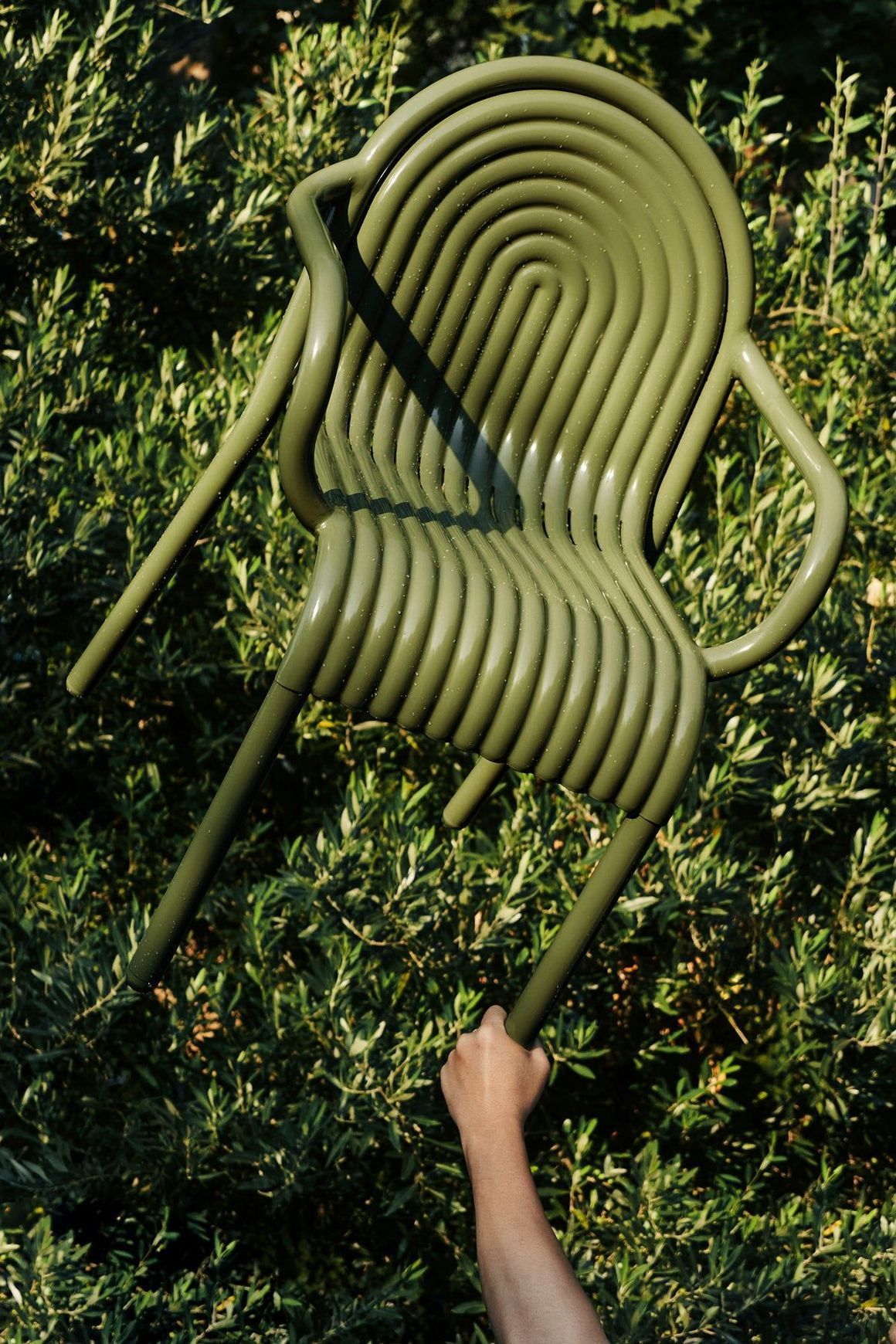 Groove Armchair by Tom Dixon