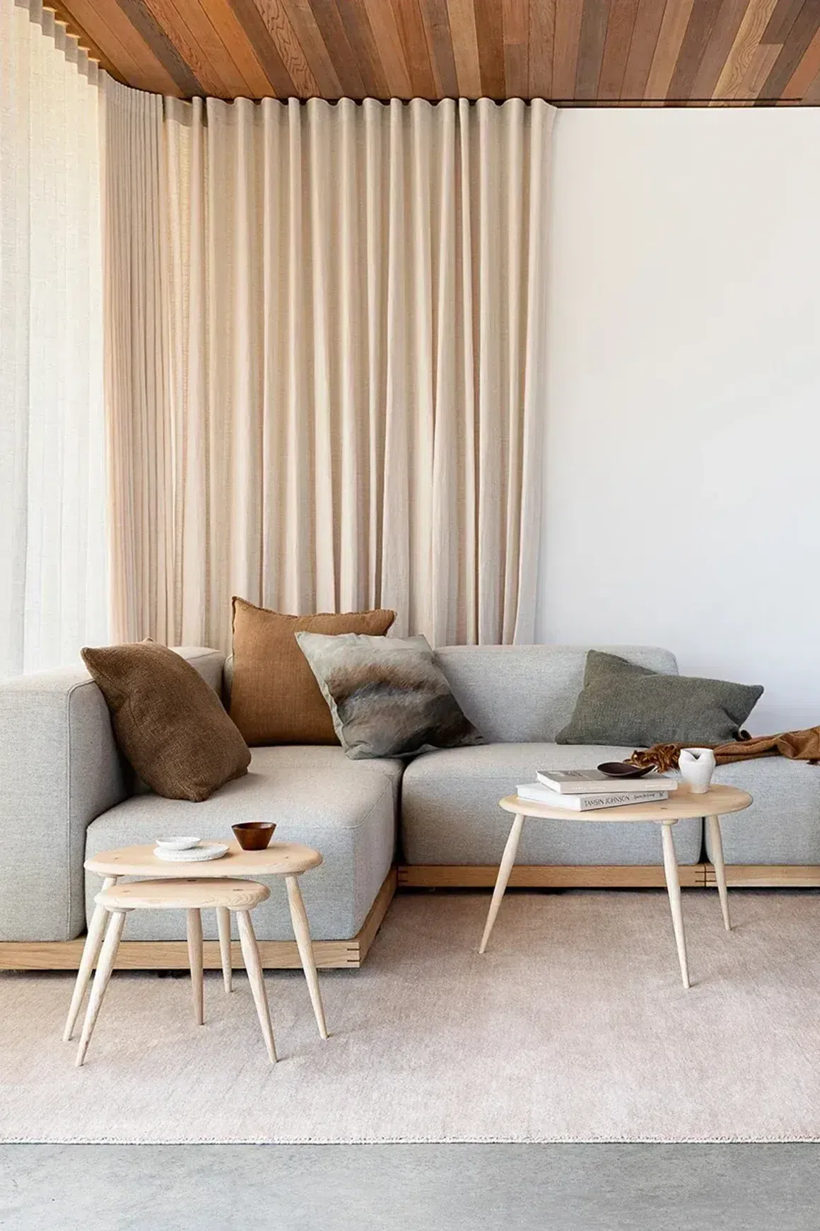 Baya Cyprian Cushion - Sage | Lumbar 40 x 60cm