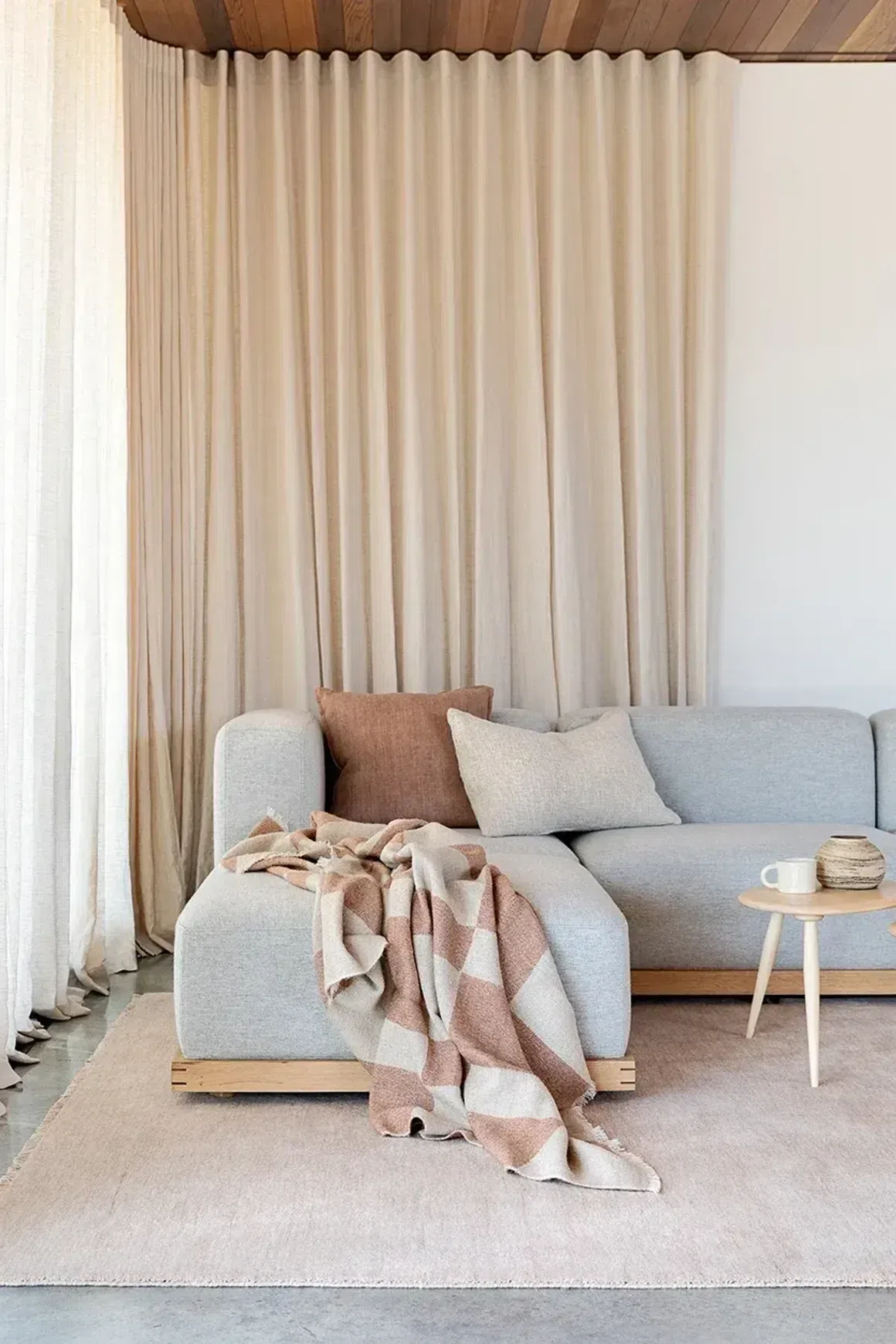 Baya Cyprian Cushion - Oatmeal | Lumbar 40 x 60cm