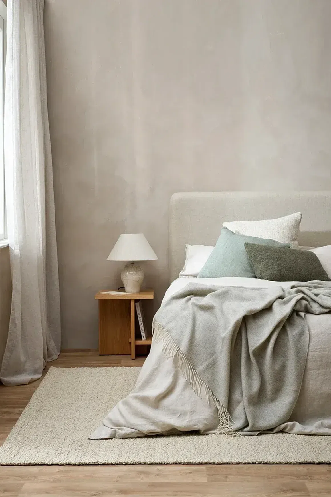 Baya Cyprian Cushion - Sage | Lumbar 40 x 60cm