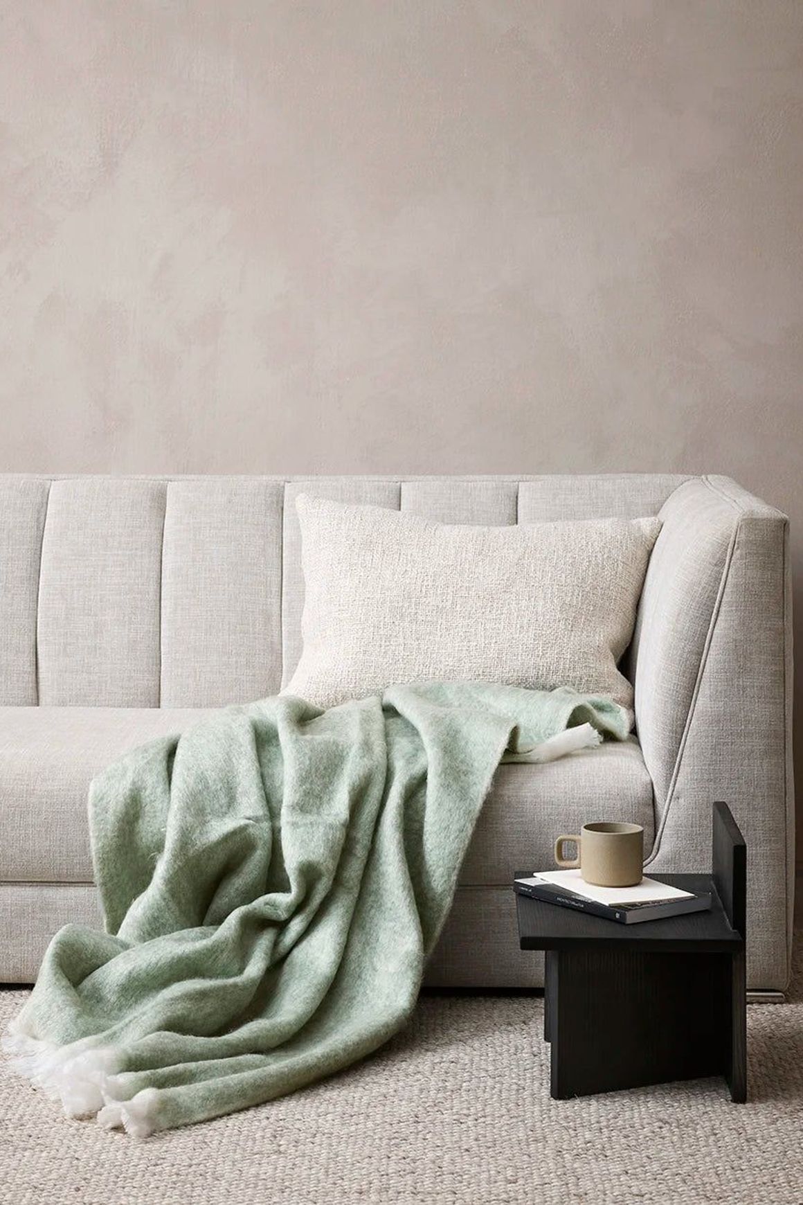 Baya Cyprian Cushion - Oatmeal | Lumbar 40 x 60cm