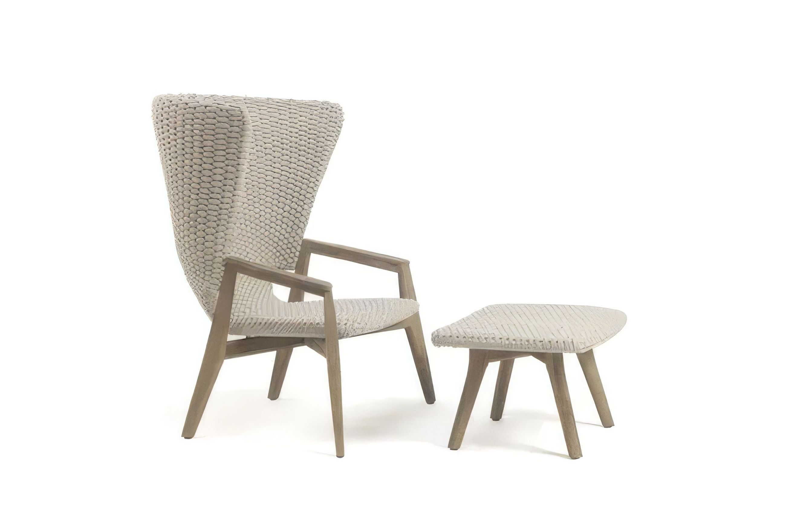 ETHIMO KNIT Footstool