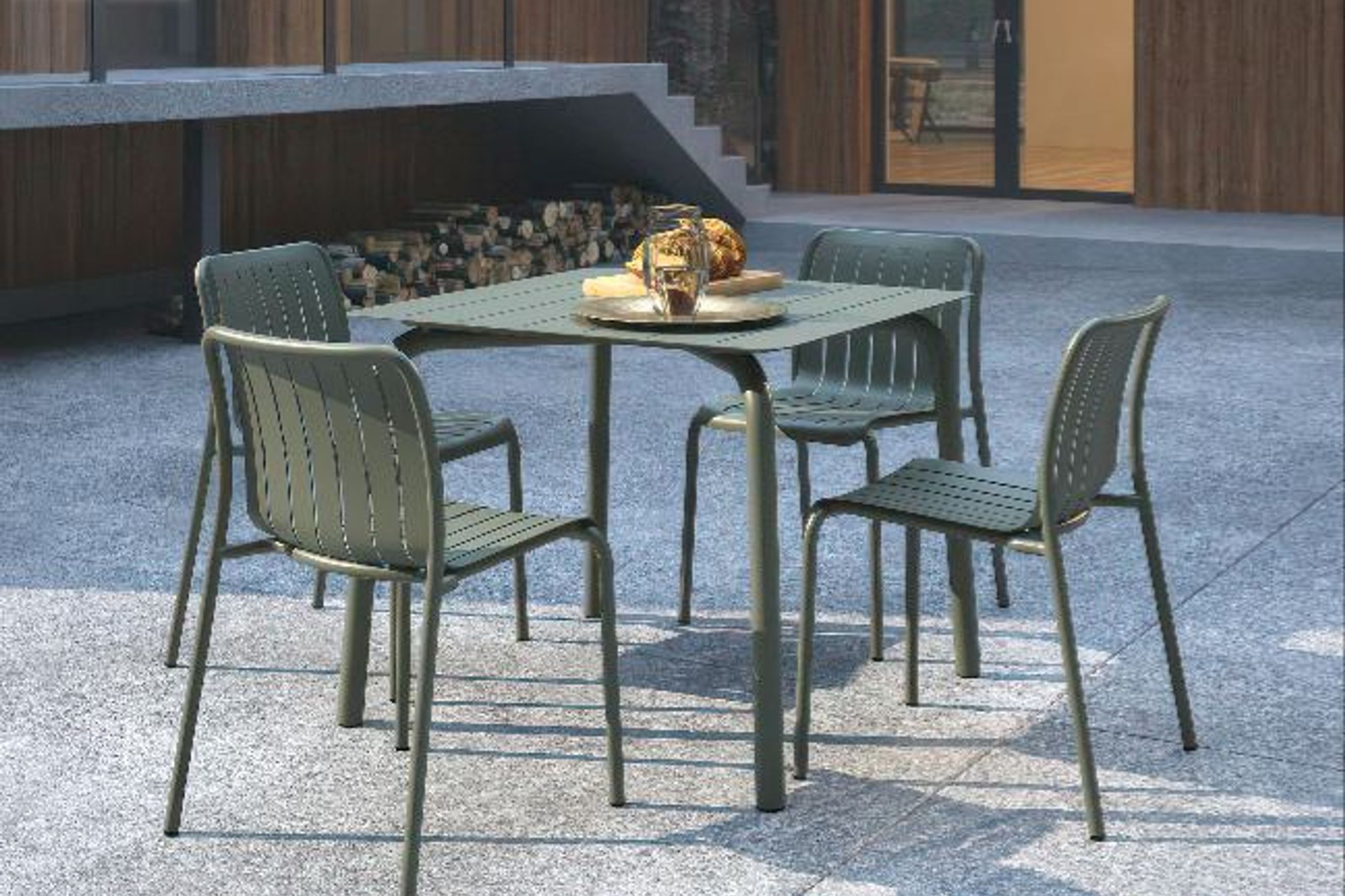 Roku Outdoor Dining Table 90cm