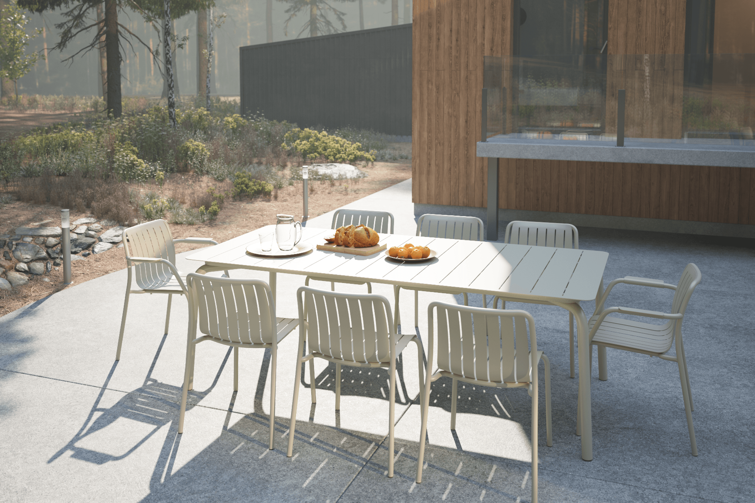 Roku Outdoor Dining Table 220cm