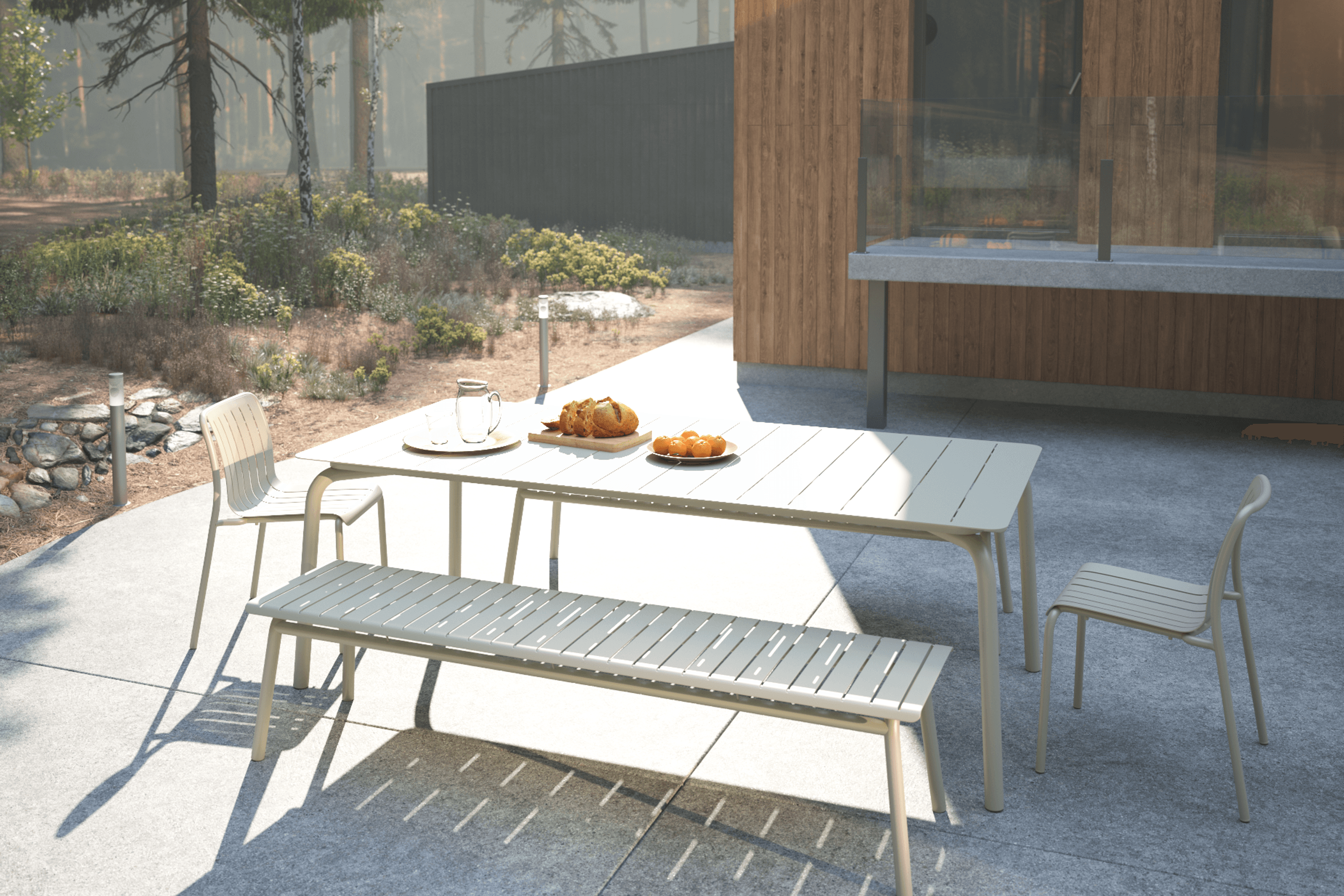 Roku Outdoor Dining Table 220cm