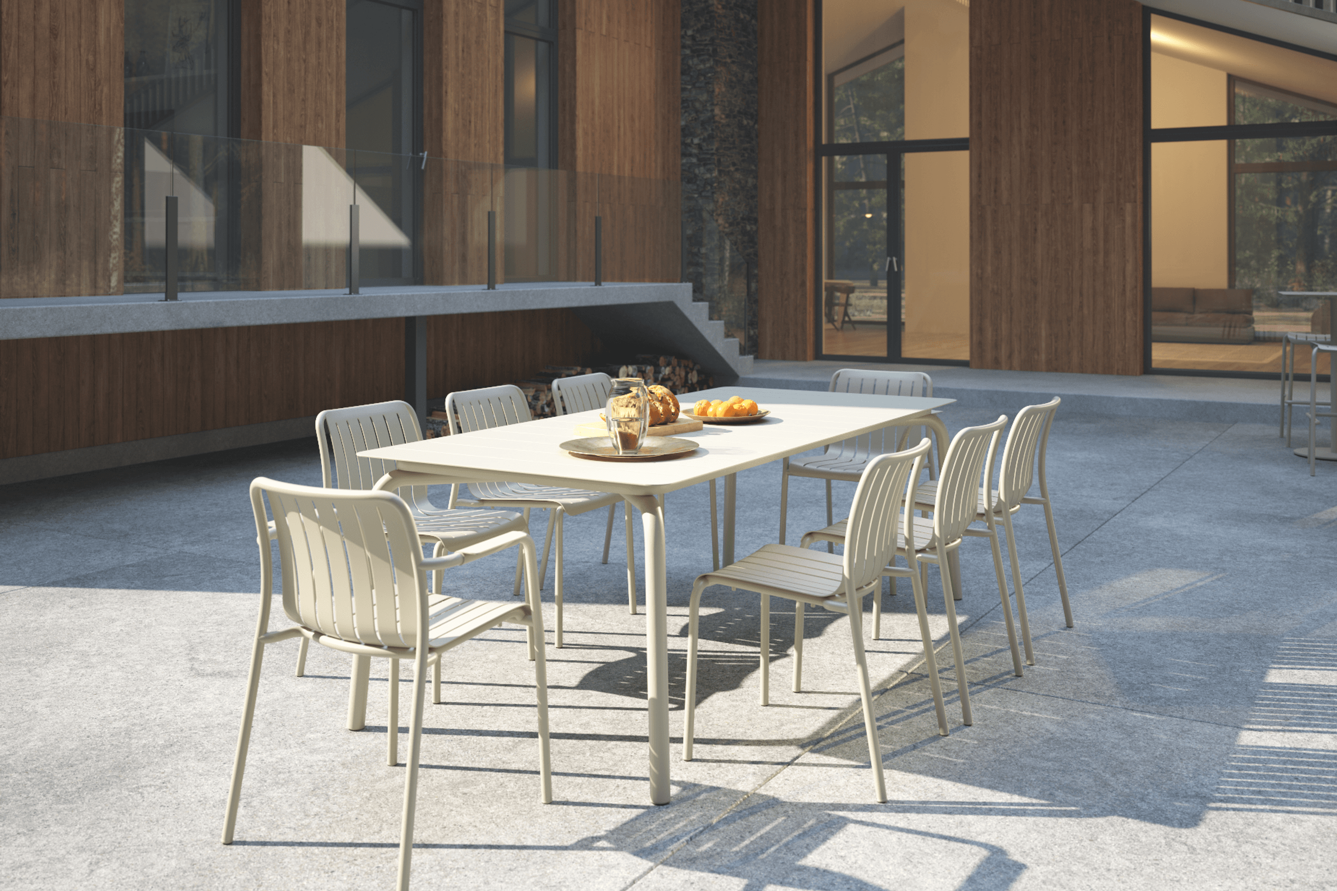 Roku Outdoor Dining Table 220cm