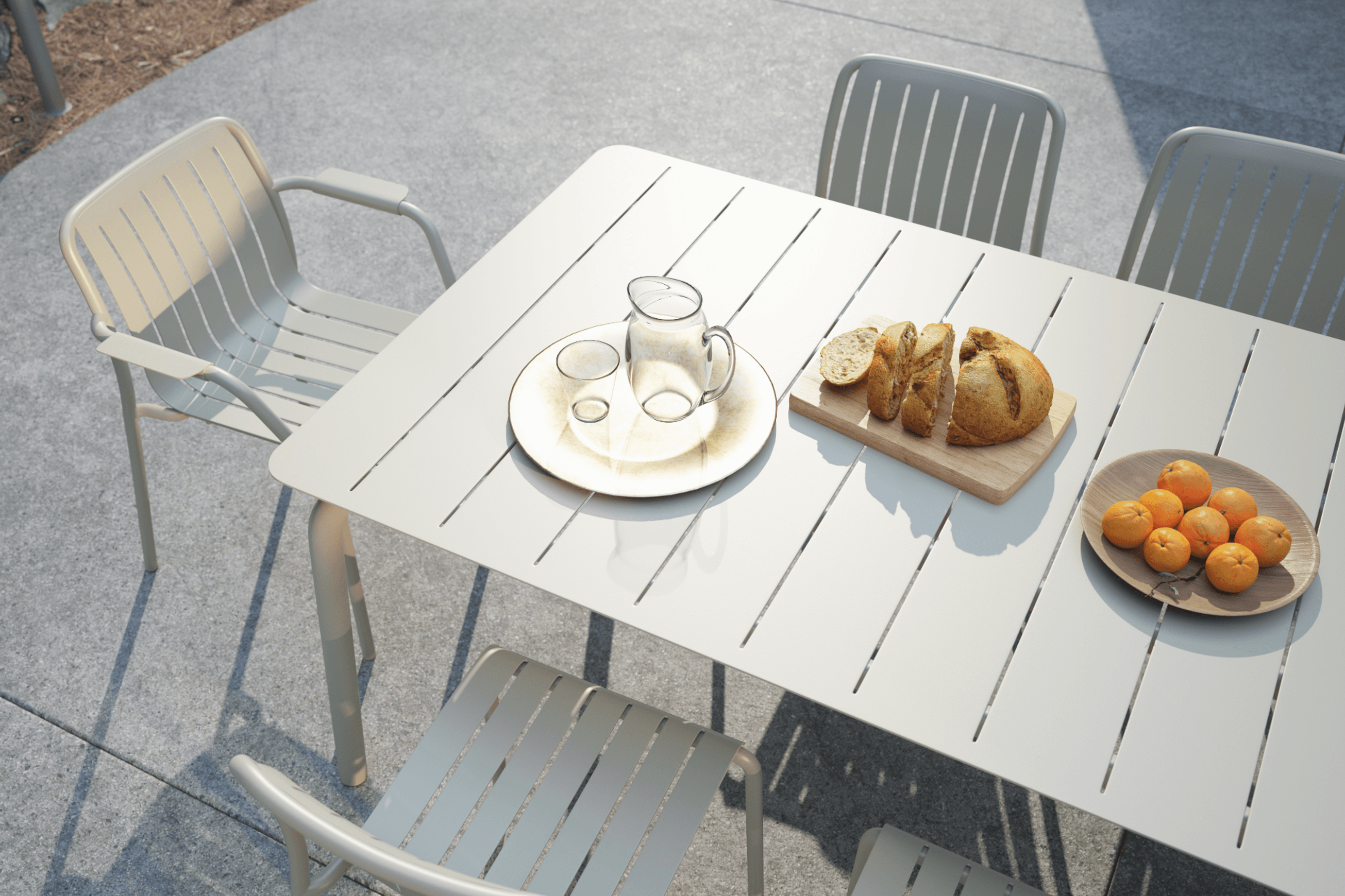 Roku Outdoor Dining Table 220cm