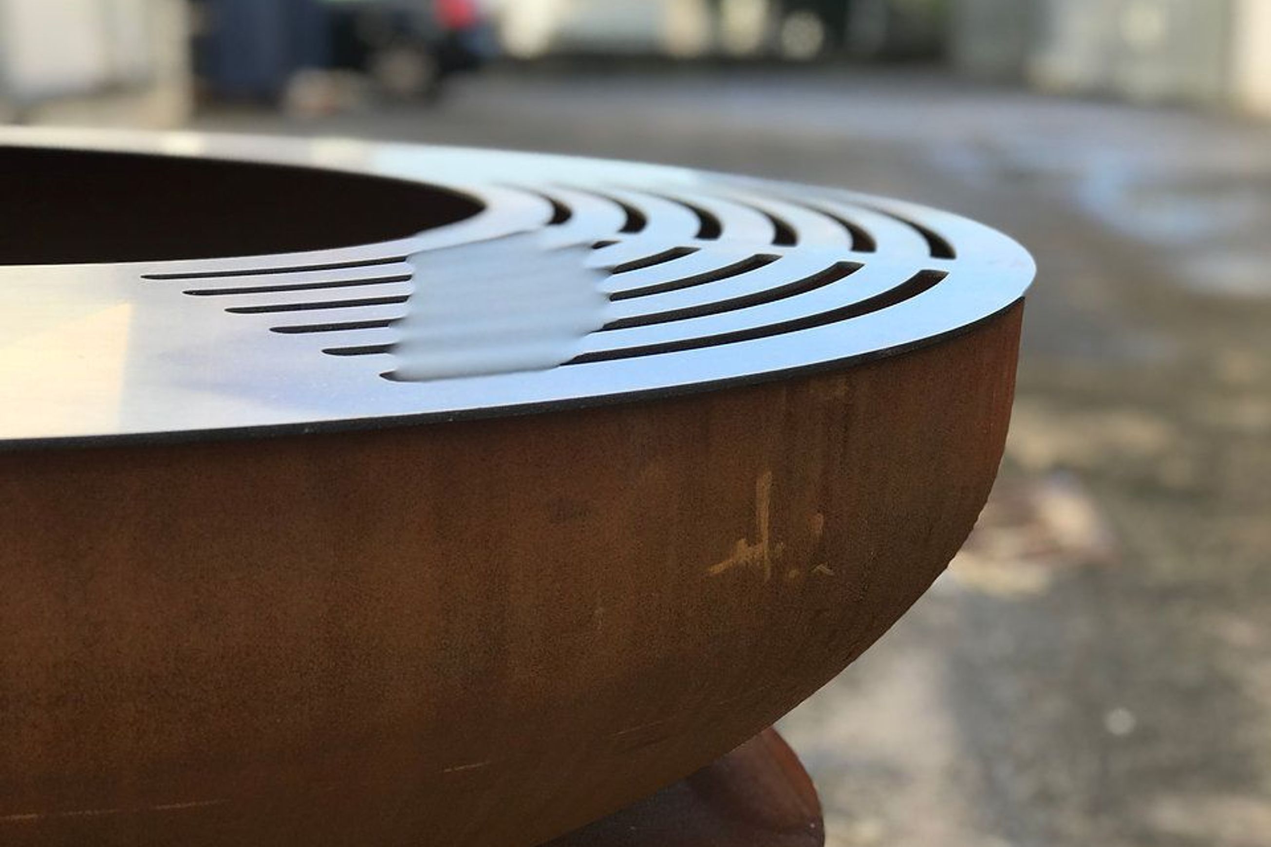 Awhitu Corten Fire Pit