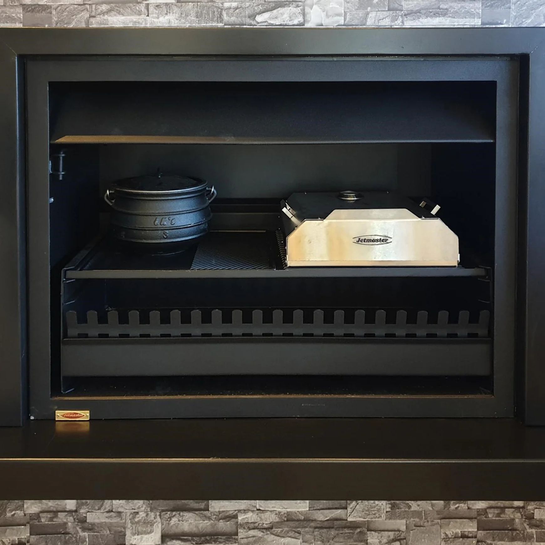 Jetmaster Quadro Outdoor Wood Fire & BBQ