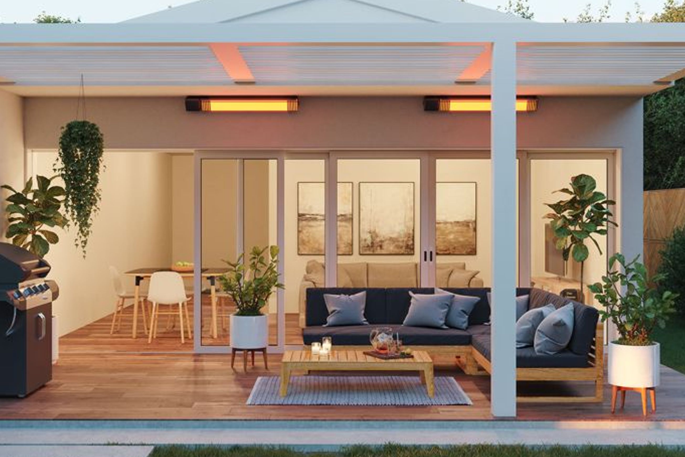 Ambe Radiant Infrared Outdoor Overhead Heater