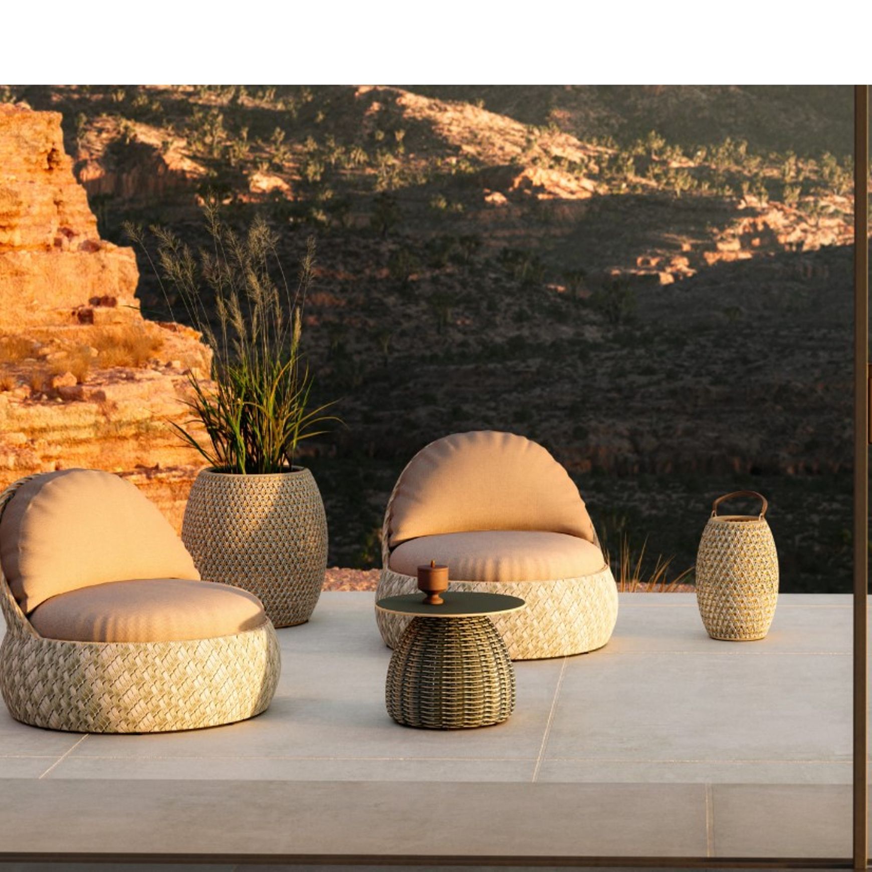 Dala Lounge Chair by DEDON