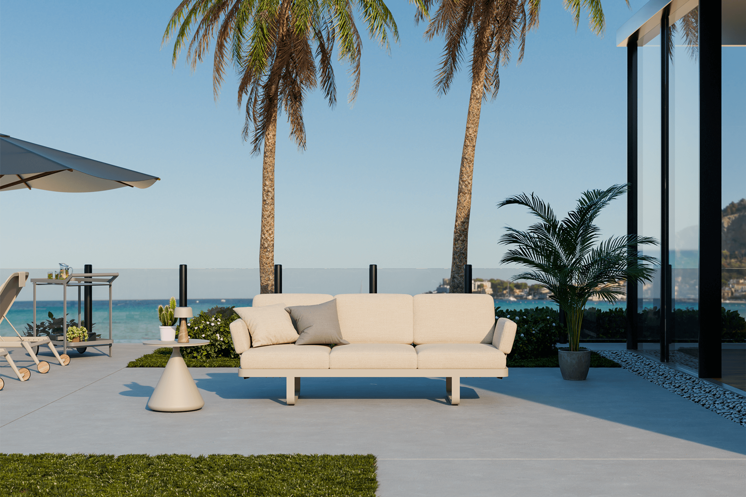 Delmar Config A - Outdoor Lounge