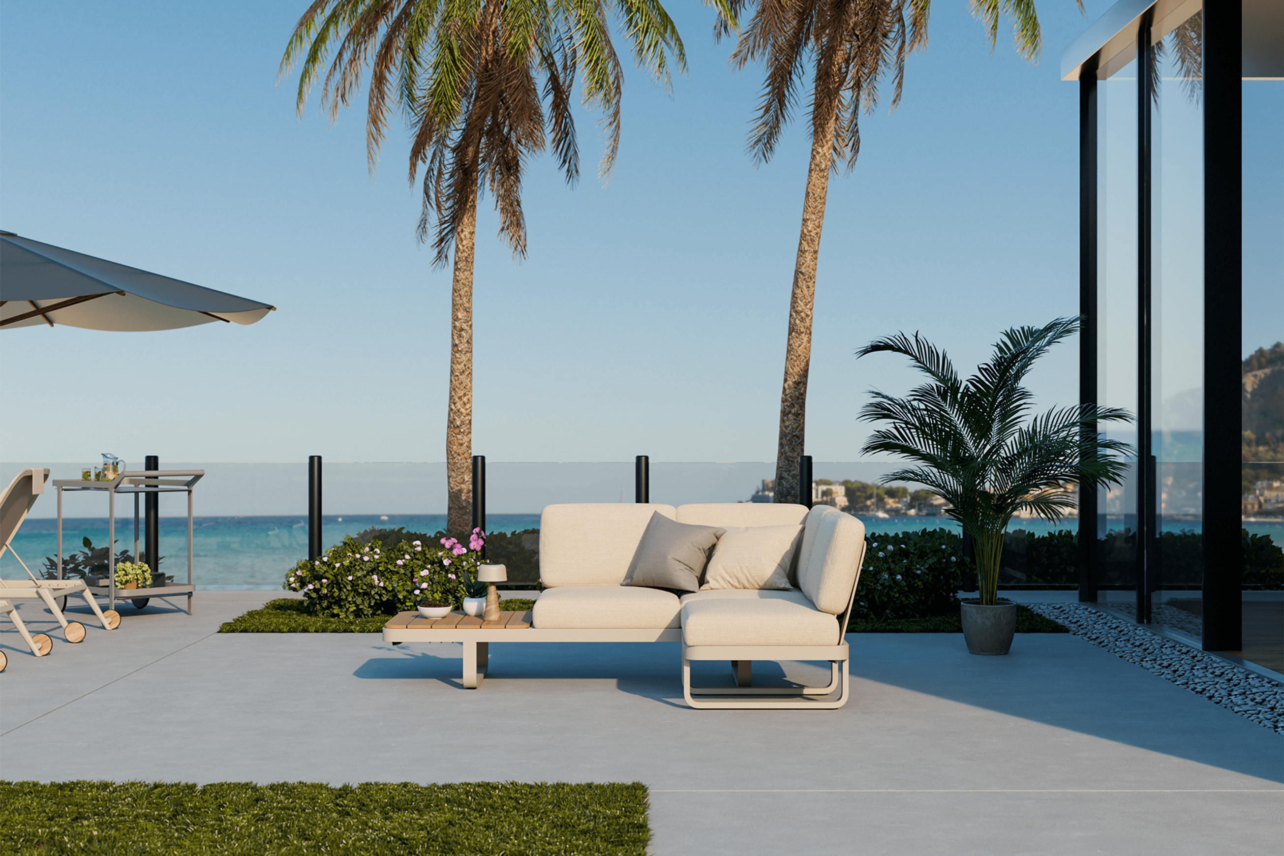 Delmar Config D - Outdoor Lounge