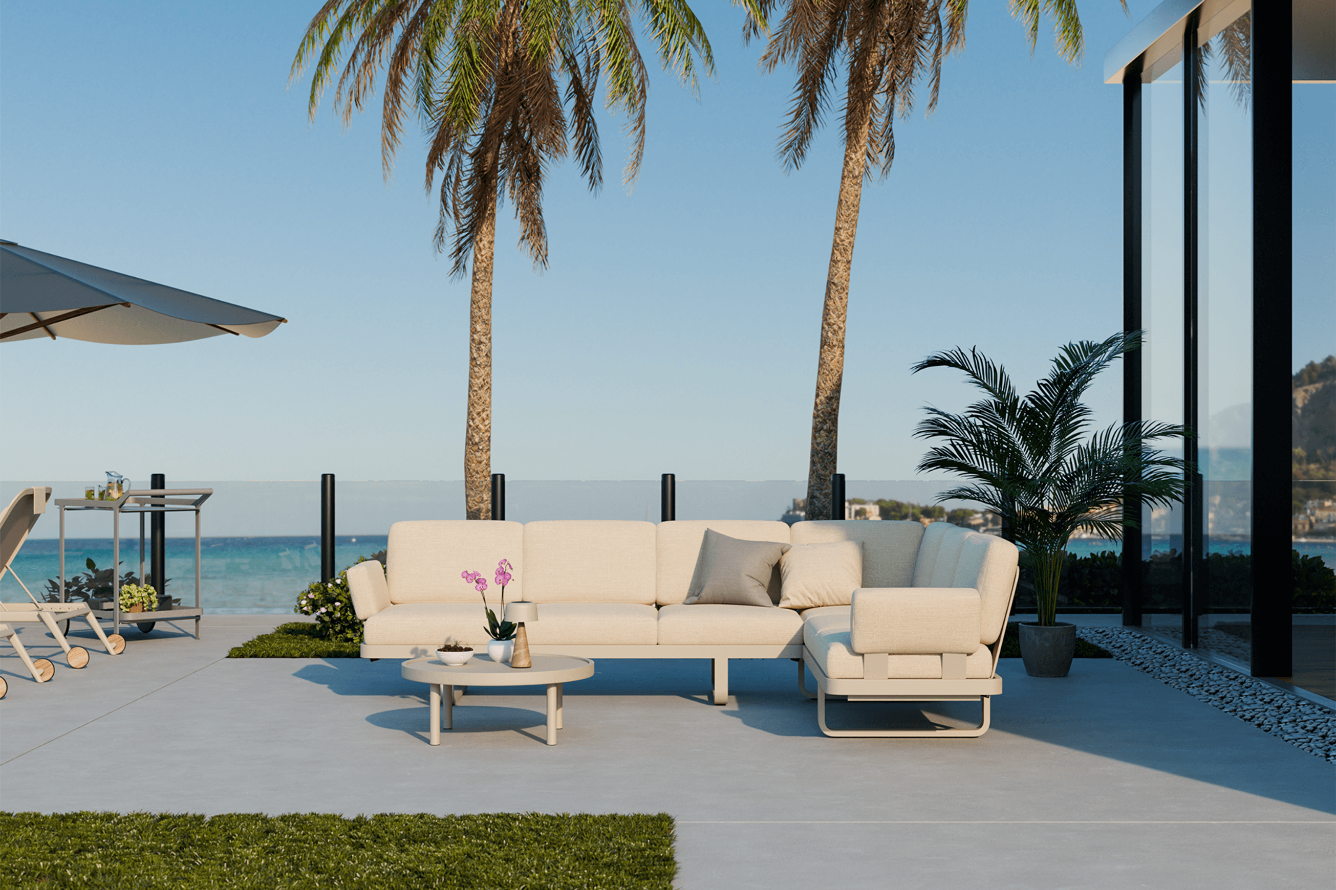 Delmar Config E - Outdoor Lounge
