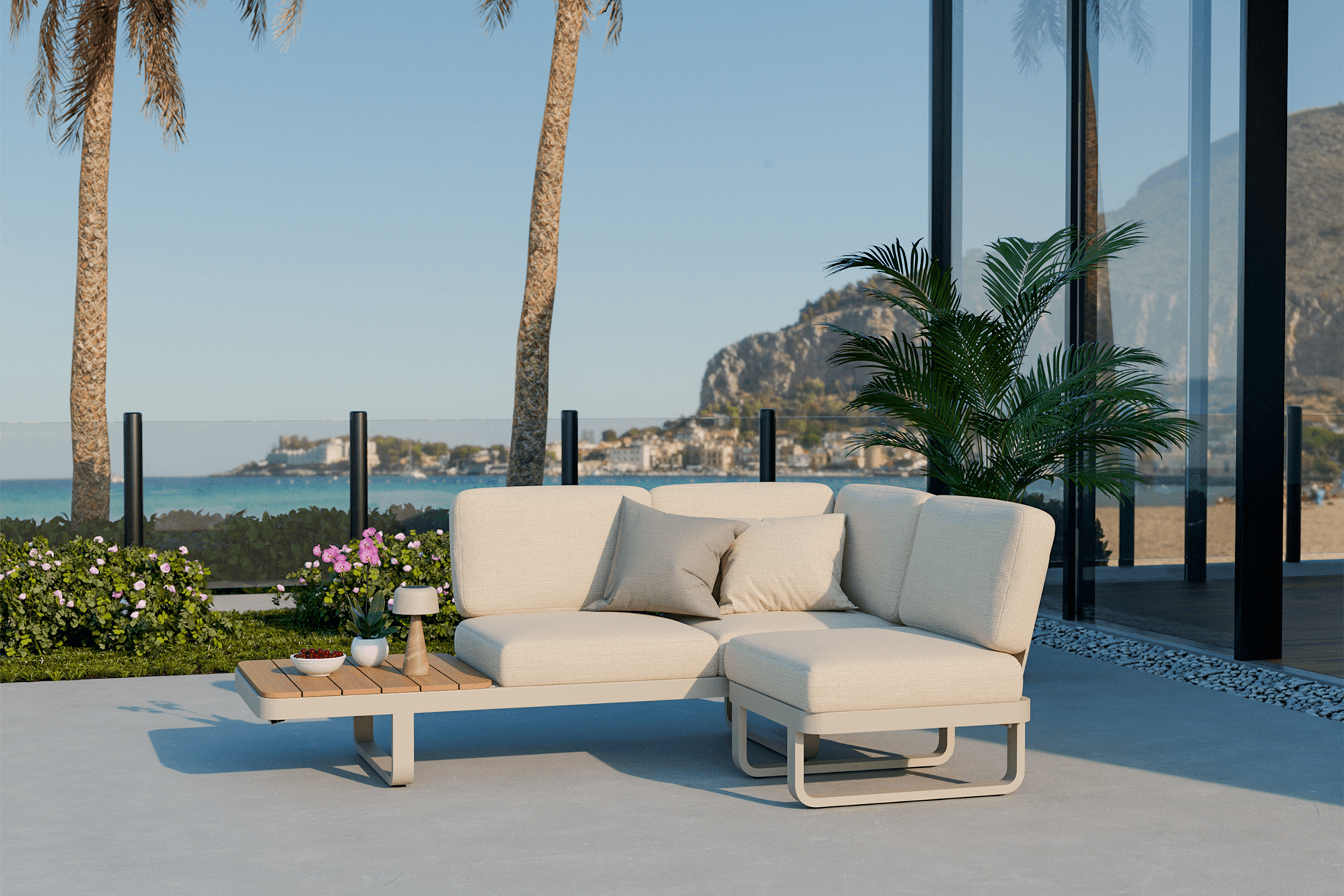 Delmar Config D - Outdoor Lounge
