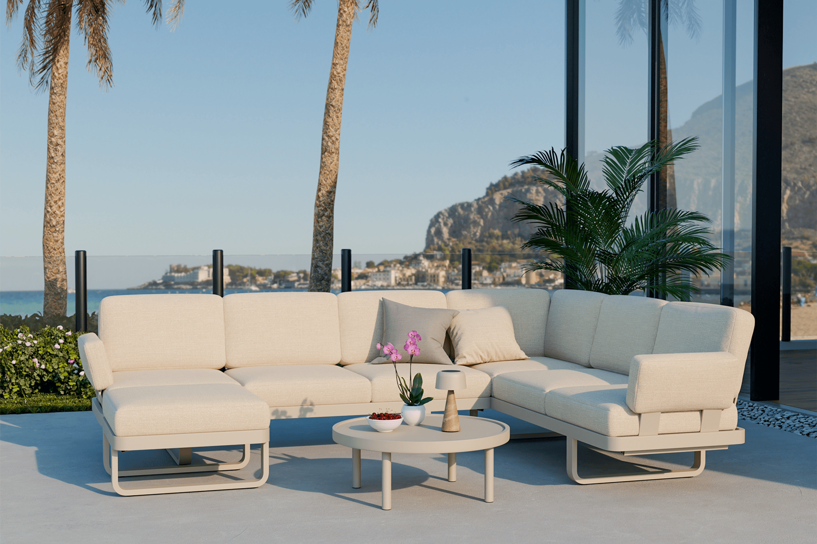 Delmar Config F - Outdoor Lounge