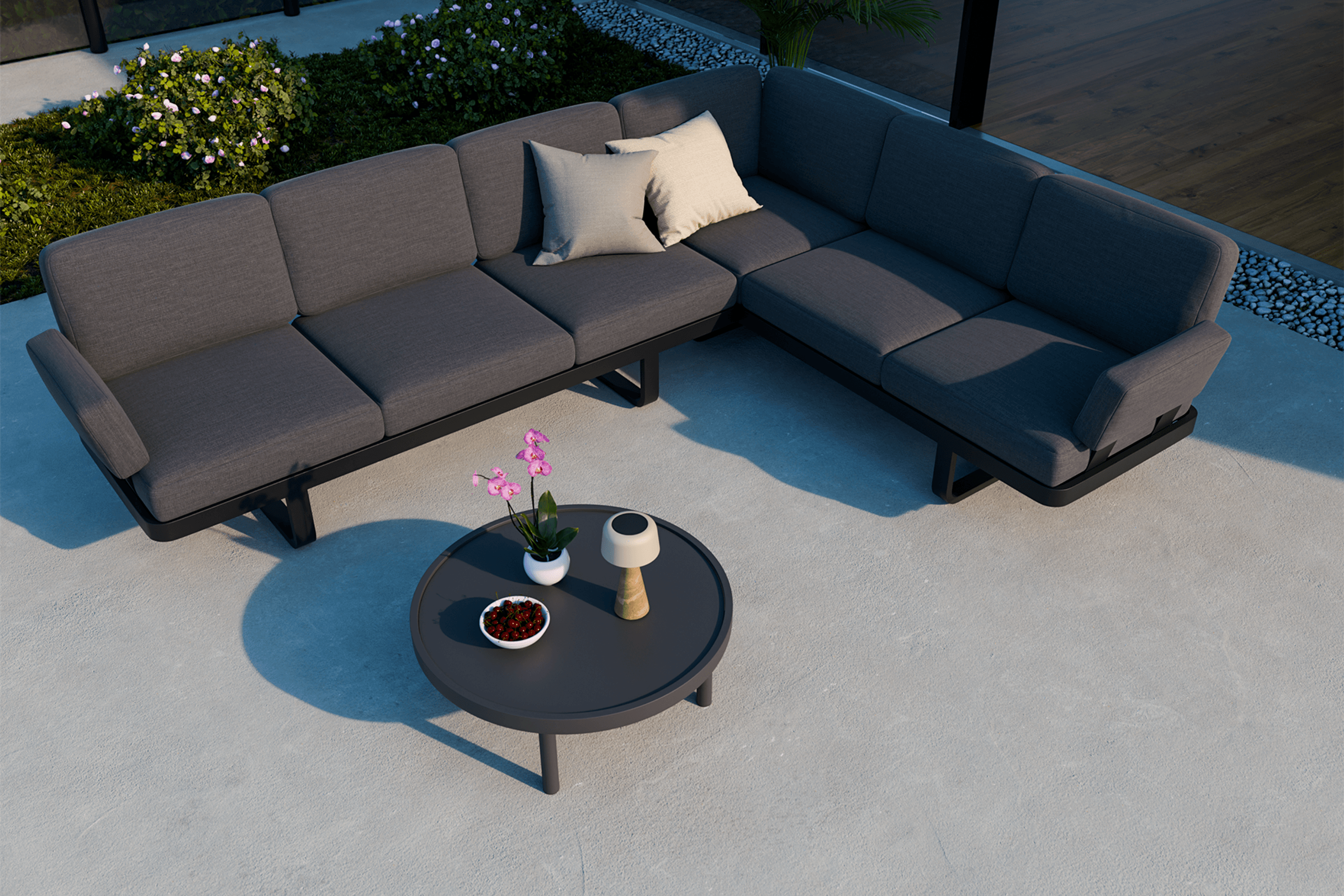 Delmar Config E - Outdoor Lounge