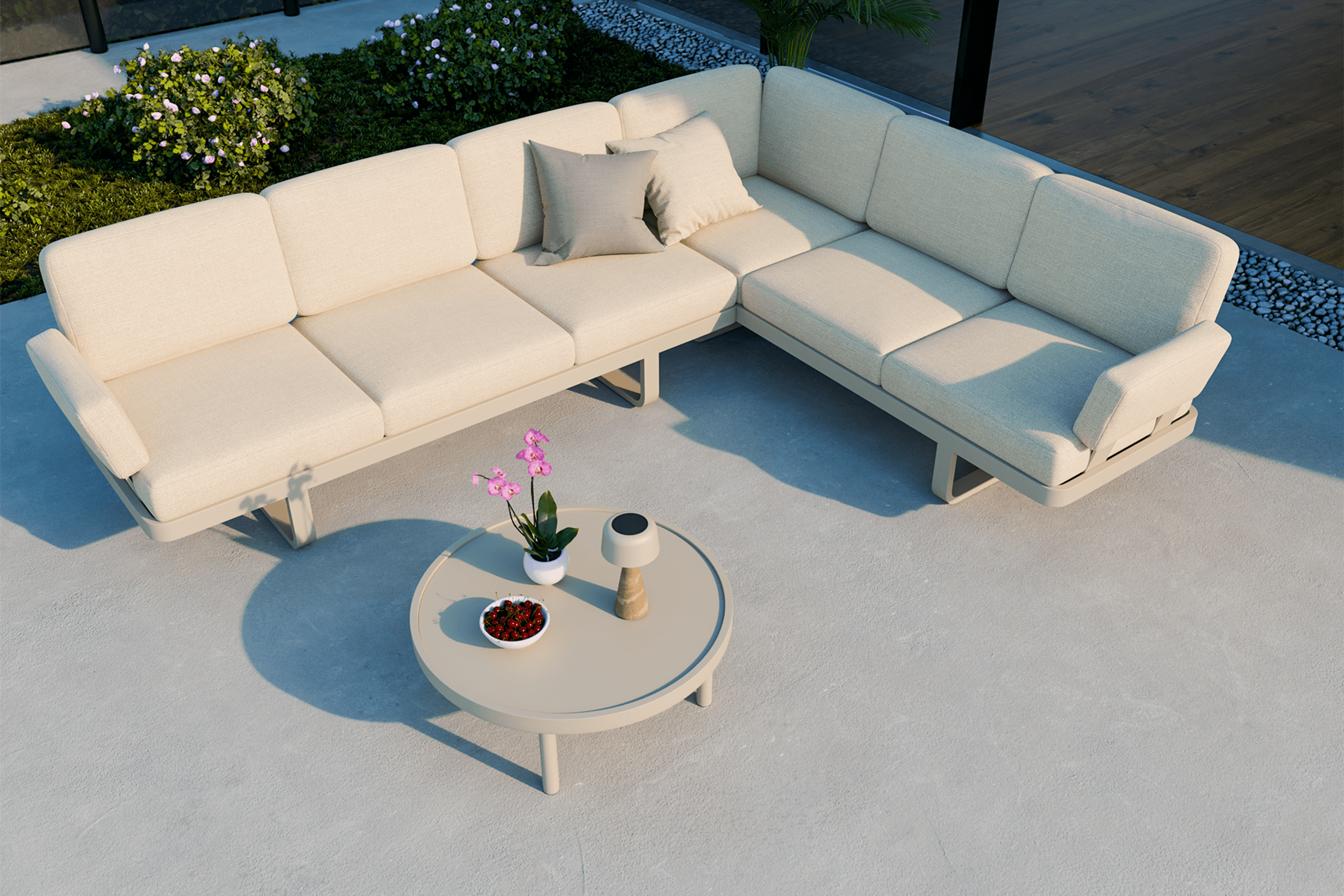Delmar Config E - Outdoor Lounge