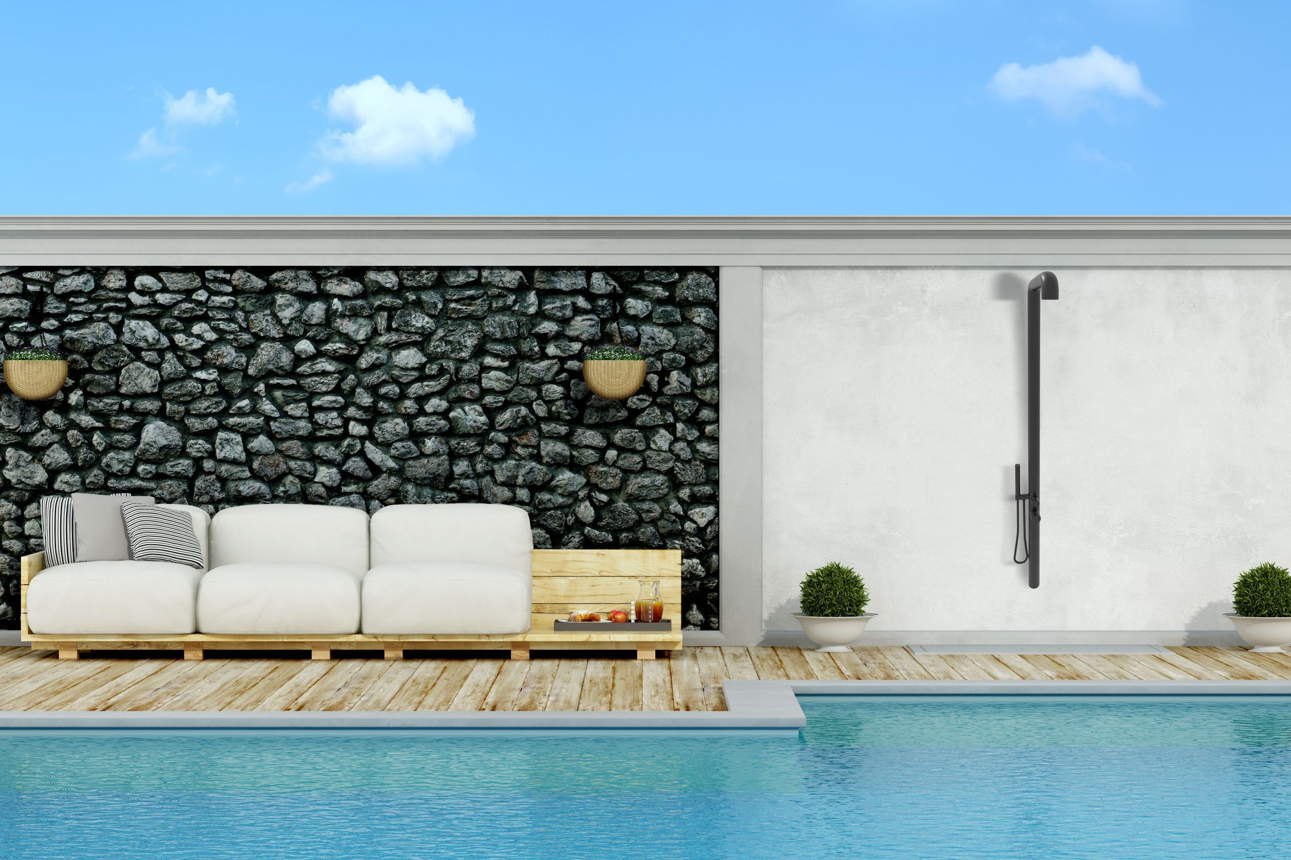 Waterware Pacific Outdoor Shower Towers