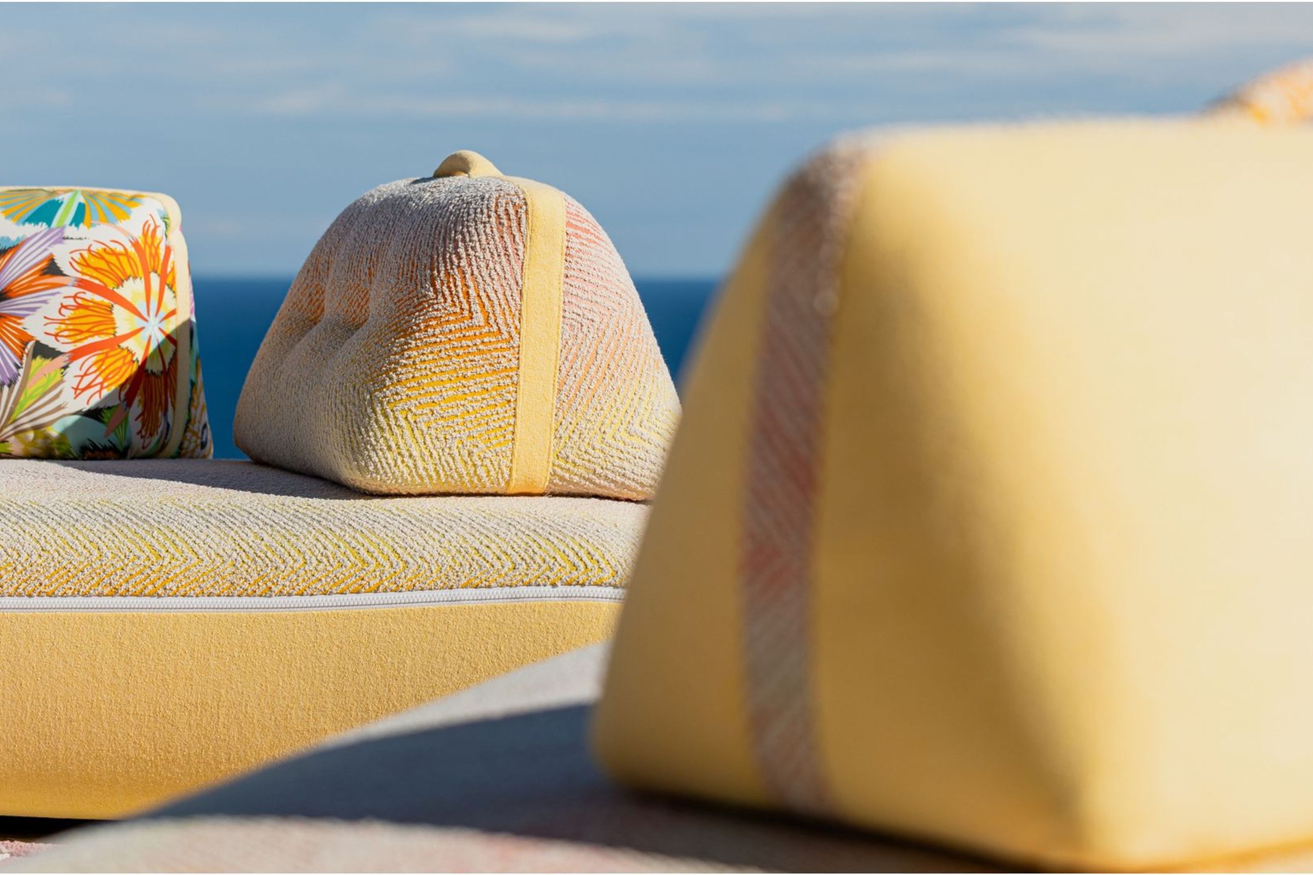Formentera  4 Seat Armless Sofa