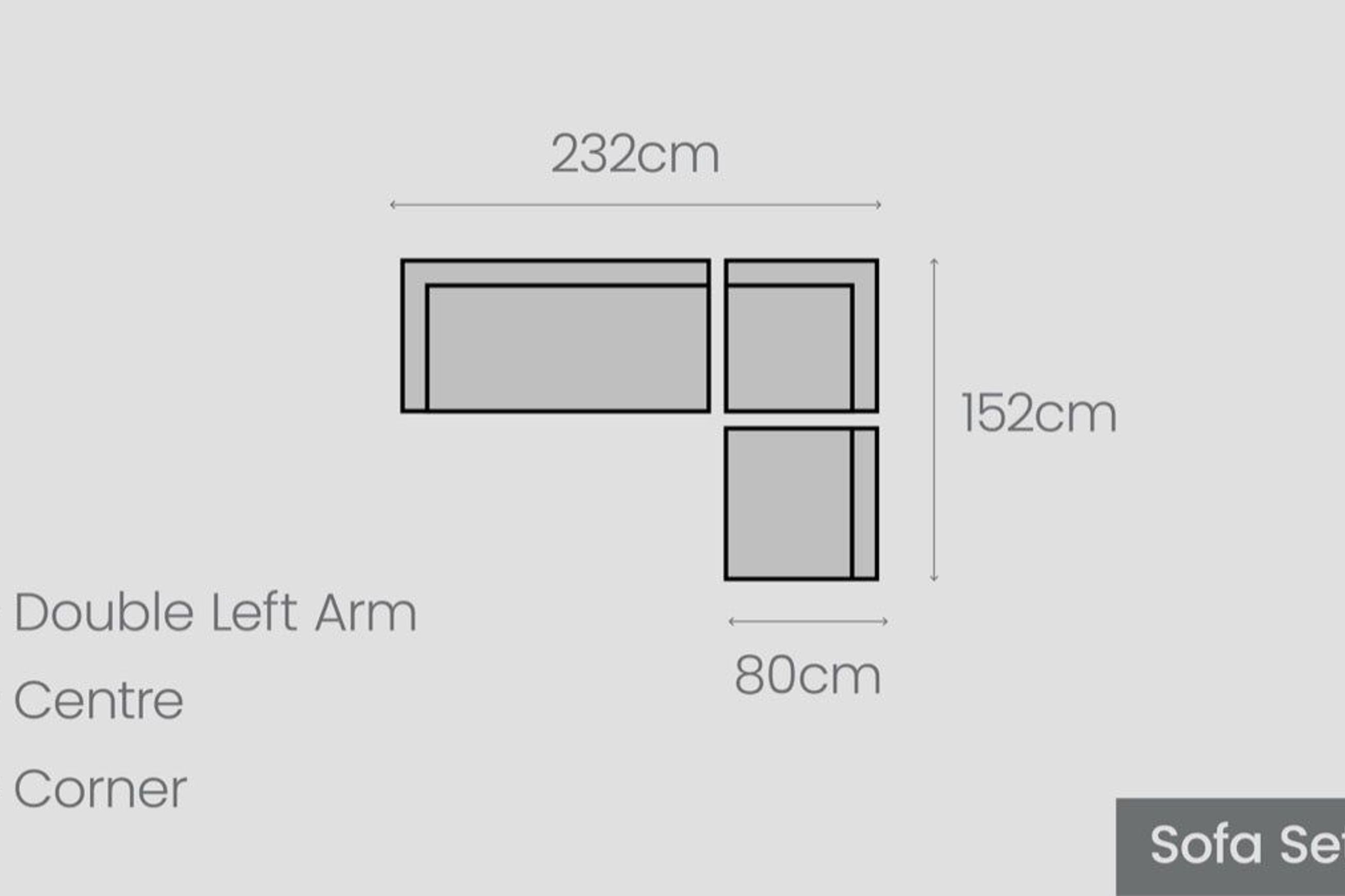 Tasman Aluminium Outdoor Sofa Sets