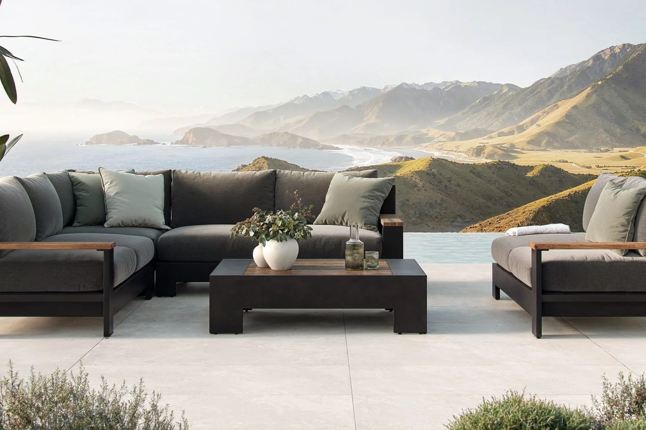 MacKenzie Aluminium Outdoor Sofa Sets