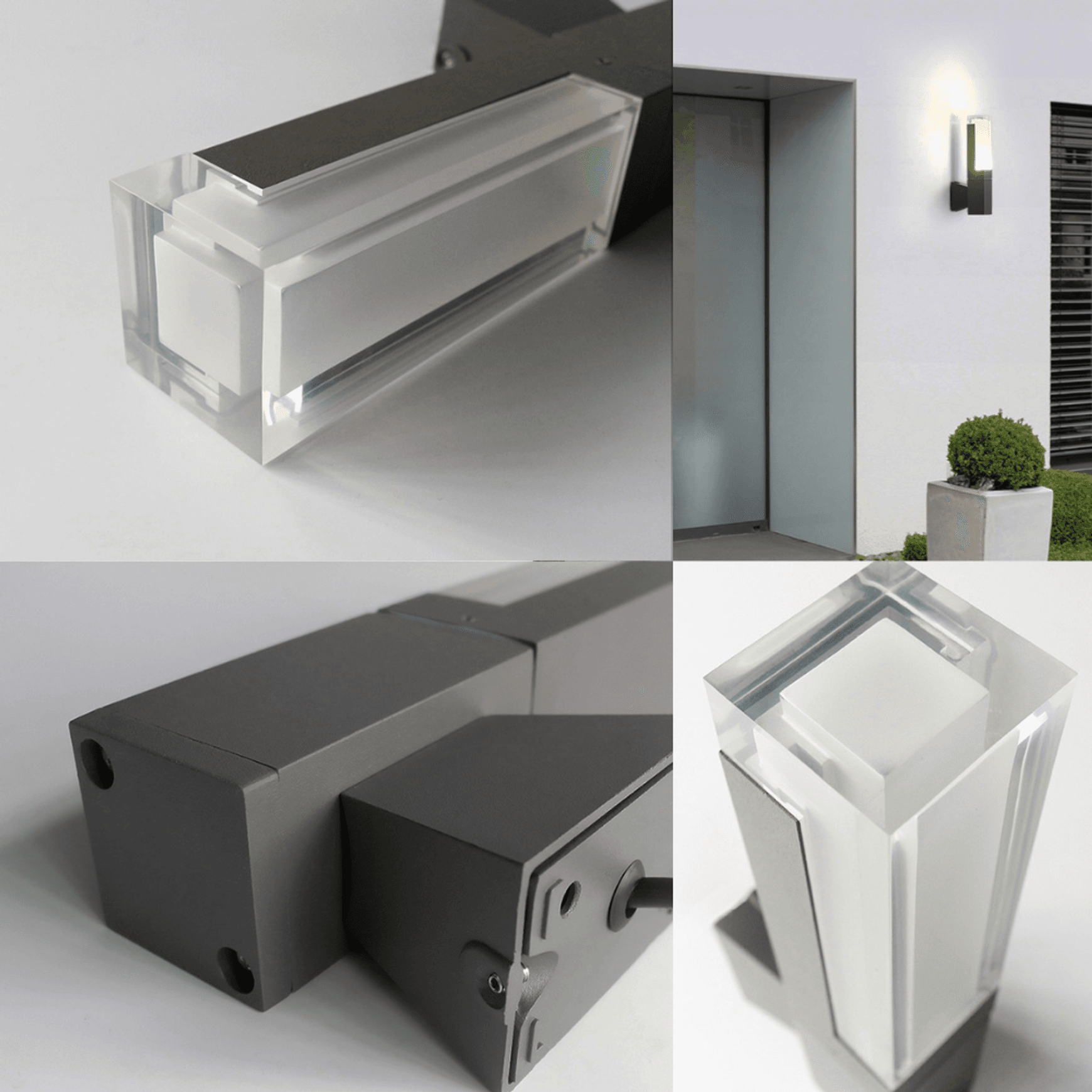 NIC1 5Wx2 Exterior Updown Wall Light IP65