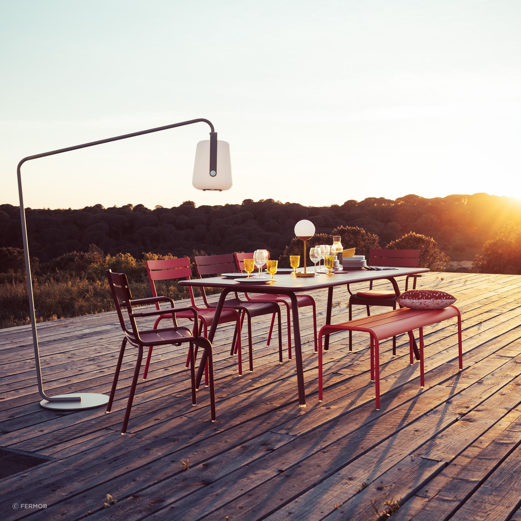 Fermob Luxembourg Outdoor Table 207 x 100cm