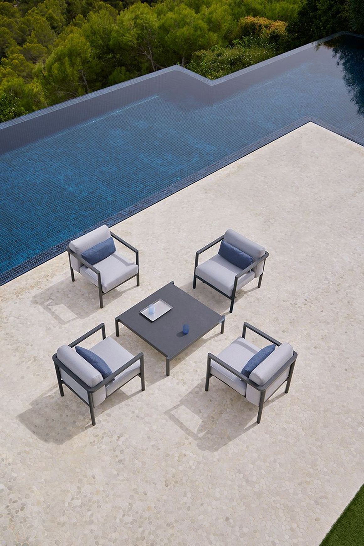 Origin Outdoor Square Coffee Table by Point