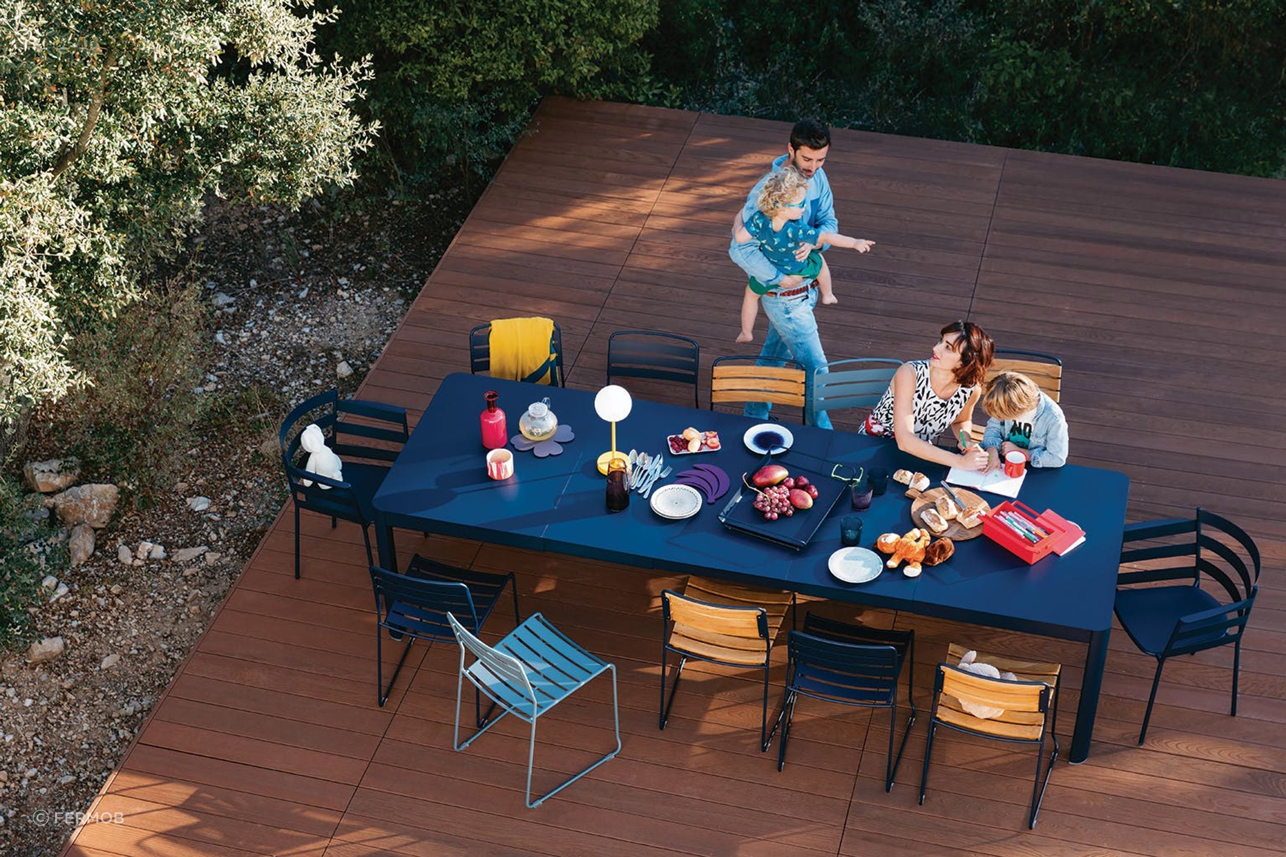 Ribambelle Table 3 Extensions 149 to 299cm