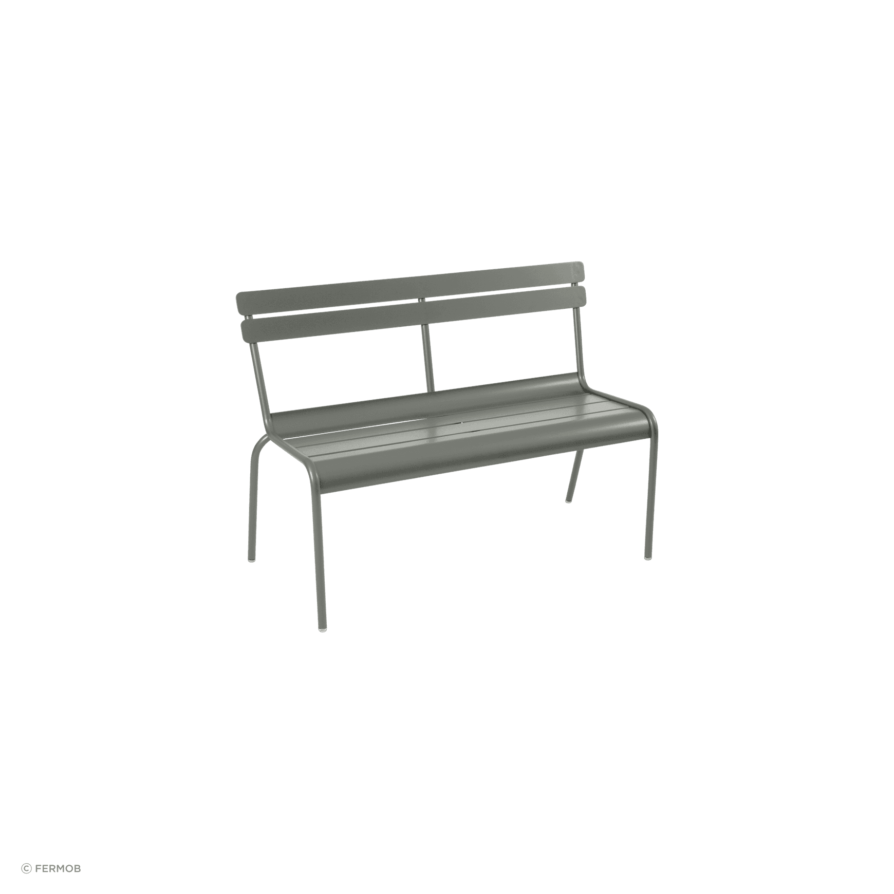 Fermob Luxembourg Outdoor Bench with Back