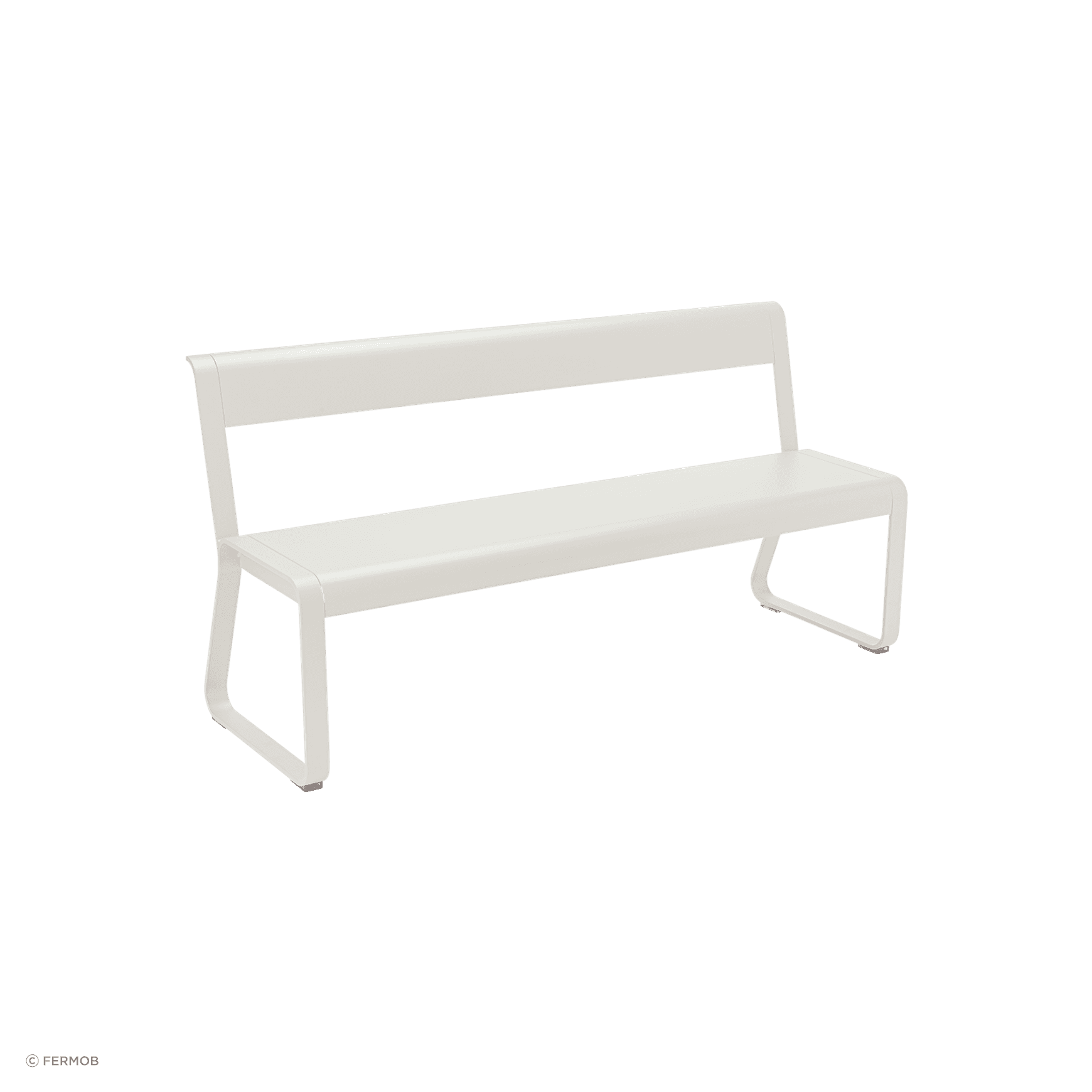 Bellevie Bench with Back