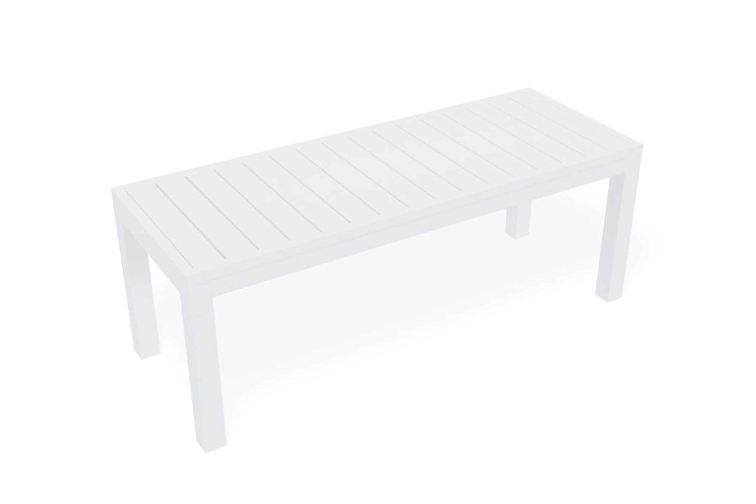 Halki Bench Seat - Outdoor - 120cm - White