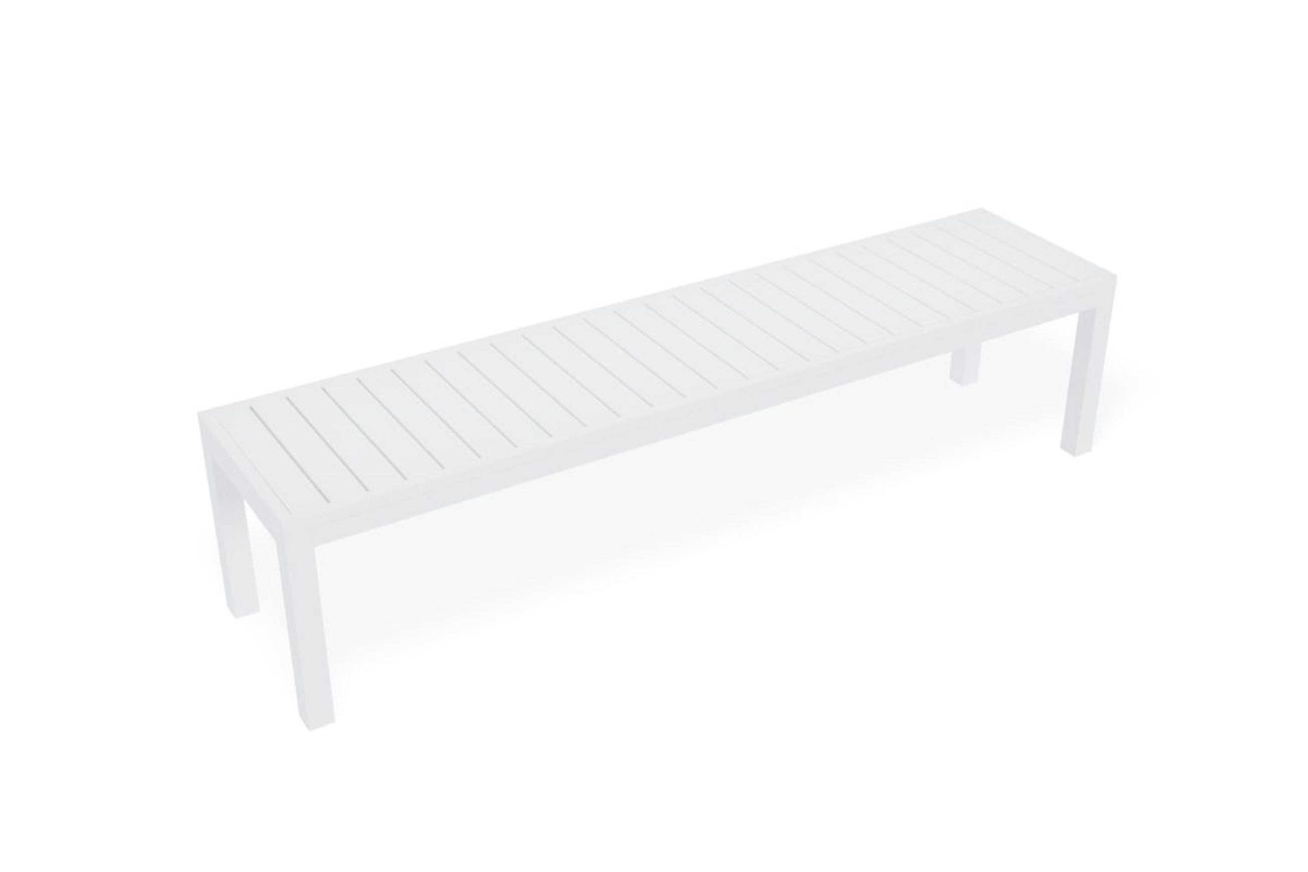 Halki Bench Seat - Outdoor - 190cm - White