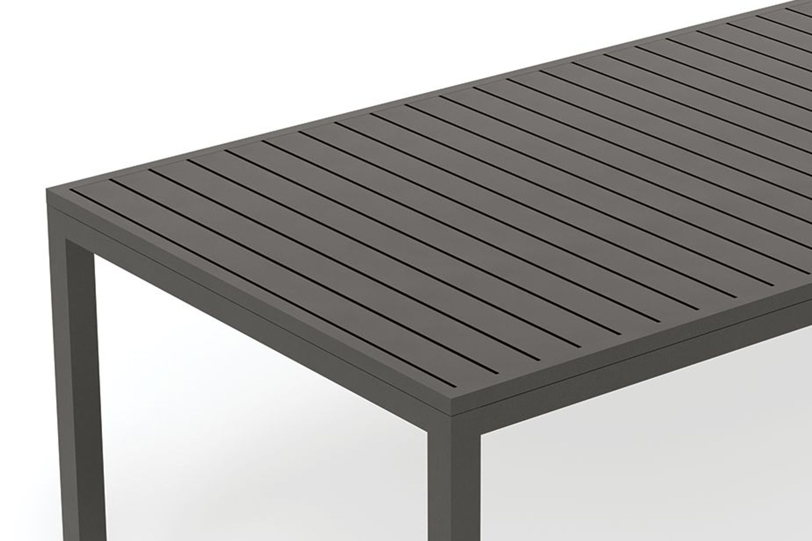Halki Table - Outdoor - 220cm x 100cm - Charcoal