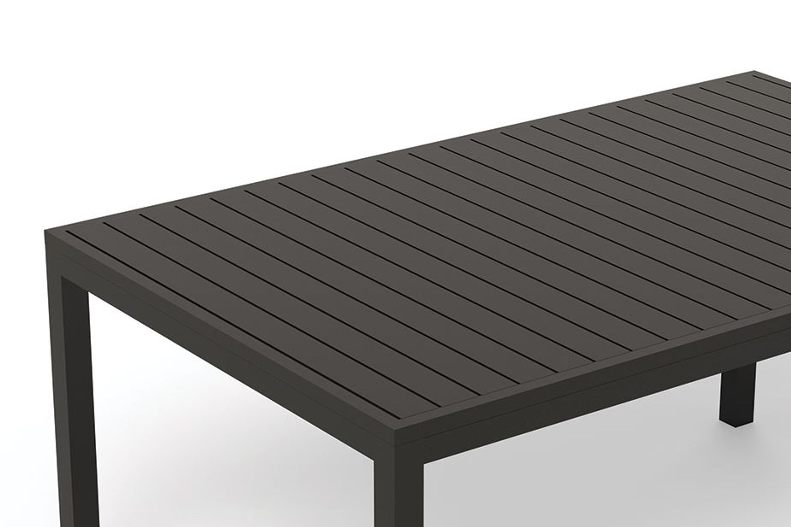 Halki Table - Outdoor - 160cm x 90cm - Charcoal