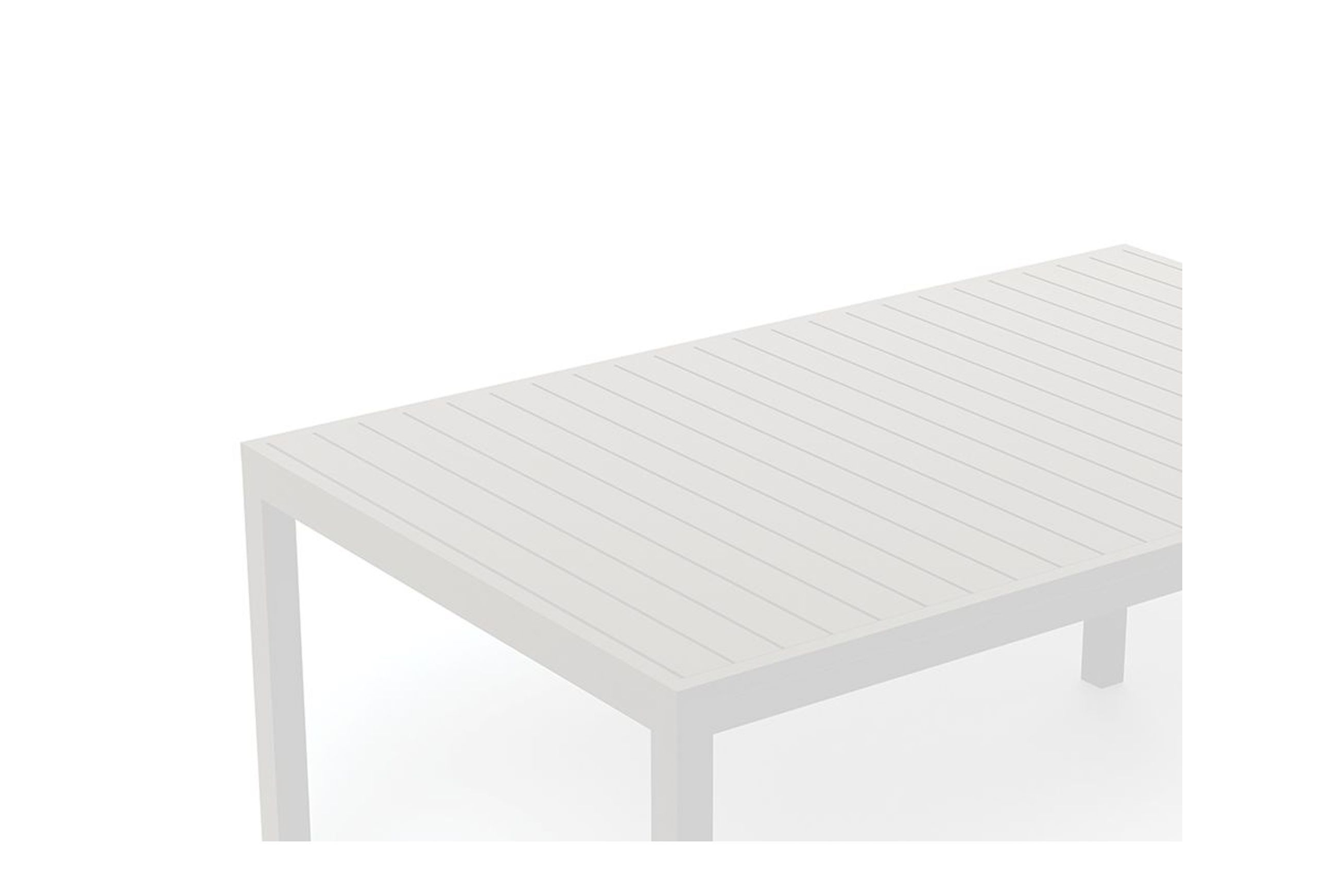 Halki Table - Outdoor - 160cm x 90cm - White