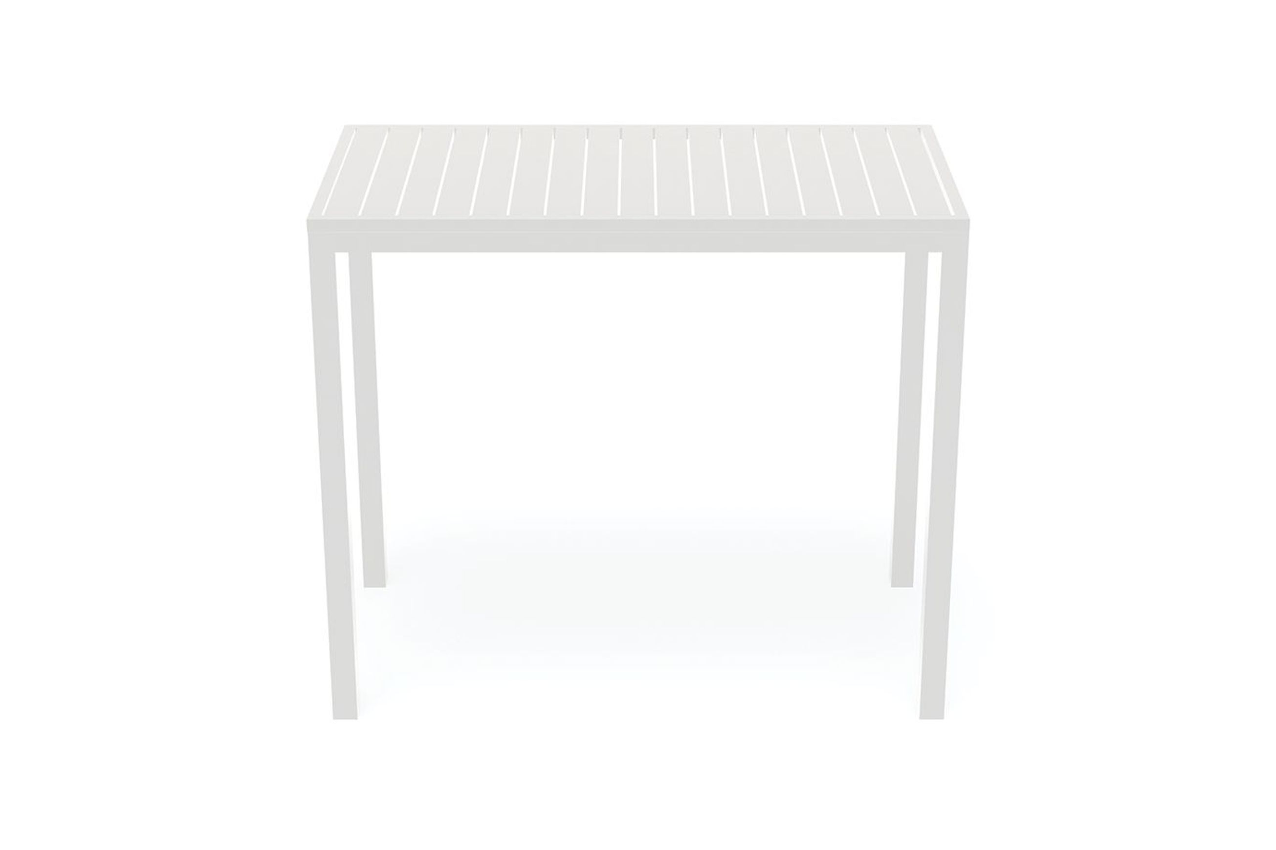 Halki Table - Outdoor - High Bar - 125cm x 65cm - White