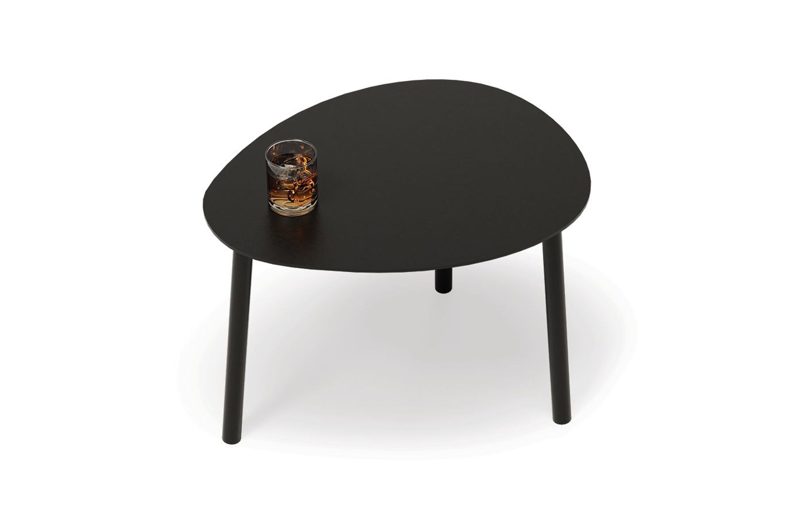 Cetara Side Table - Outdoor - Black