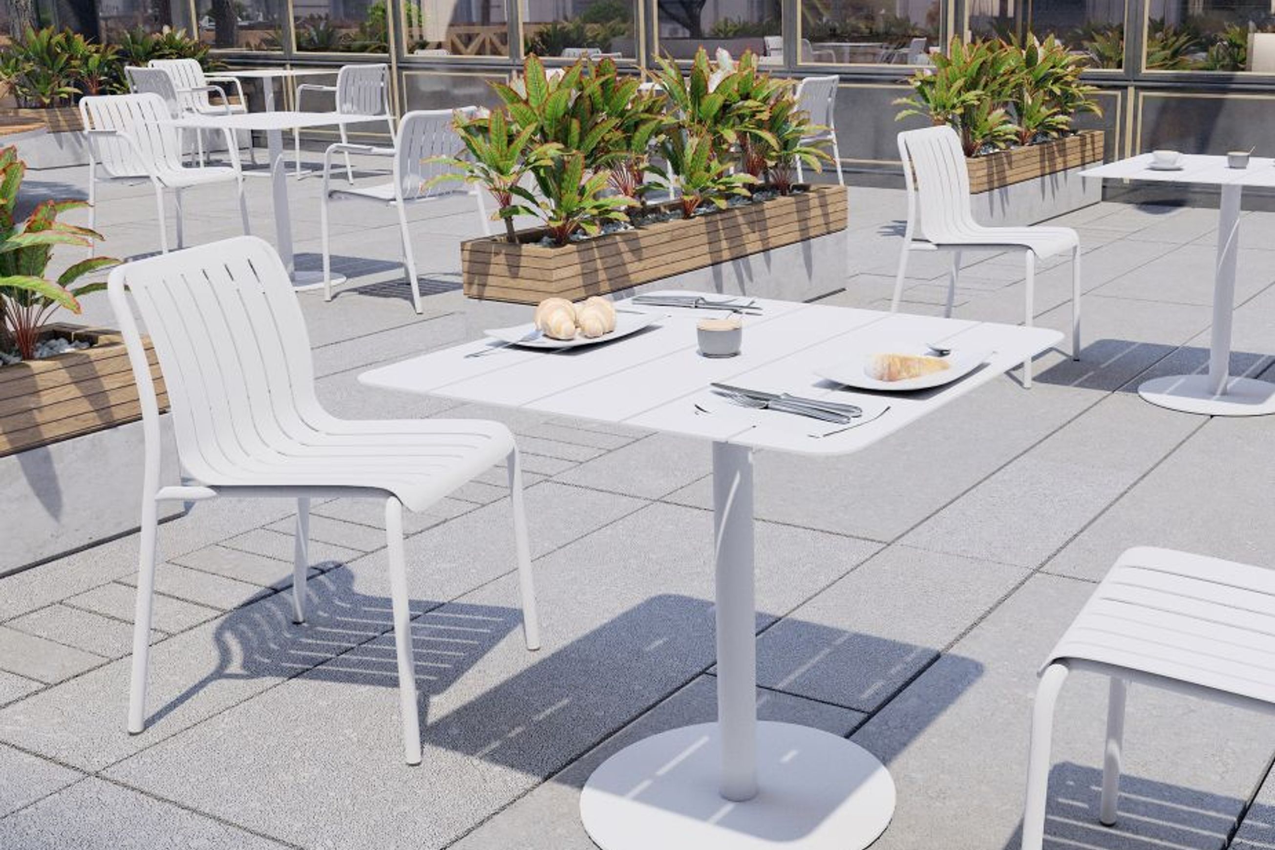 Roku Cafe Table - Outdoor
